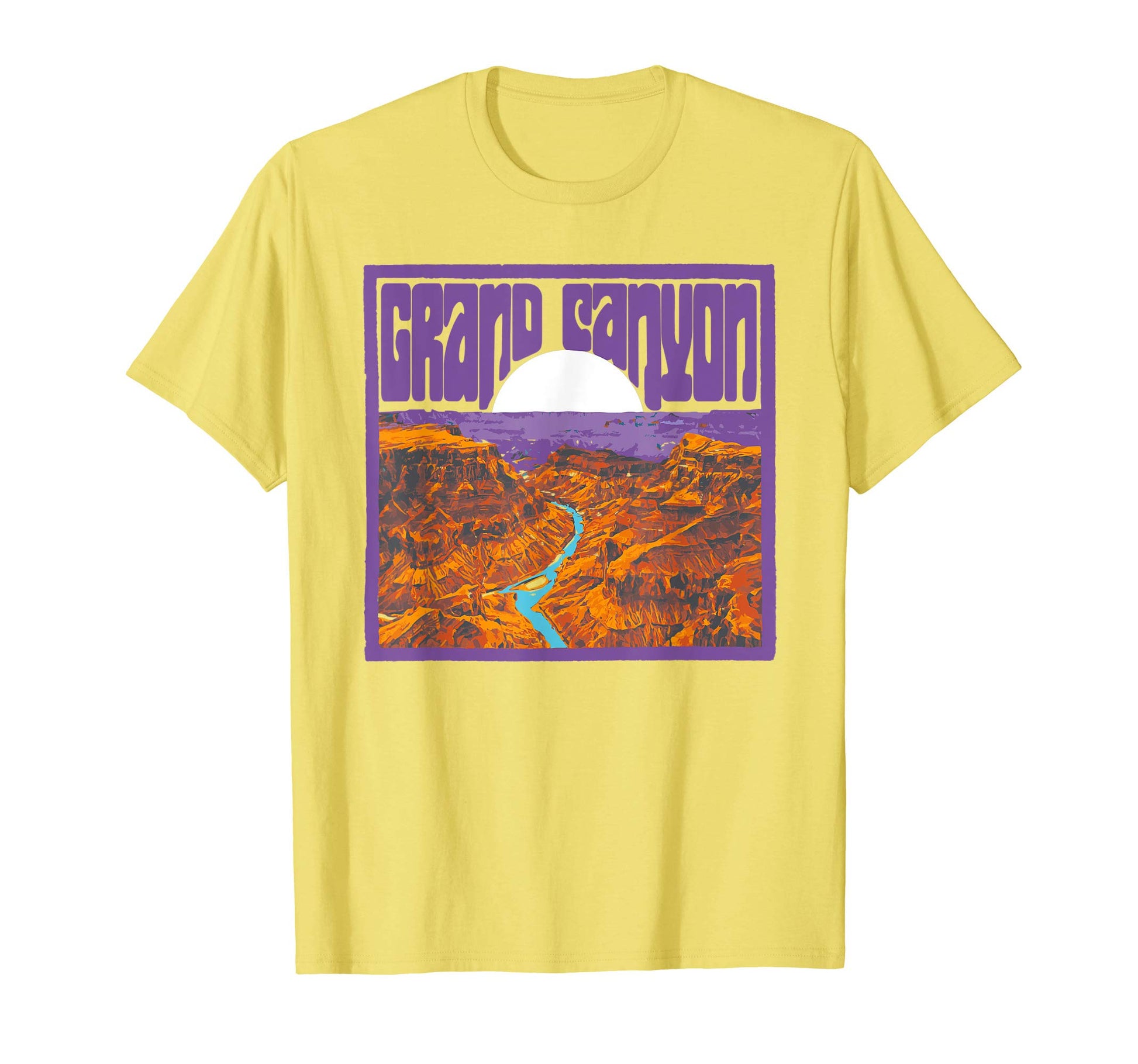 Groovy Grand Canyon National Park T-Shirt - Minimalist Print for Adults - T-Shirt, Sweatshirt, Hoodie