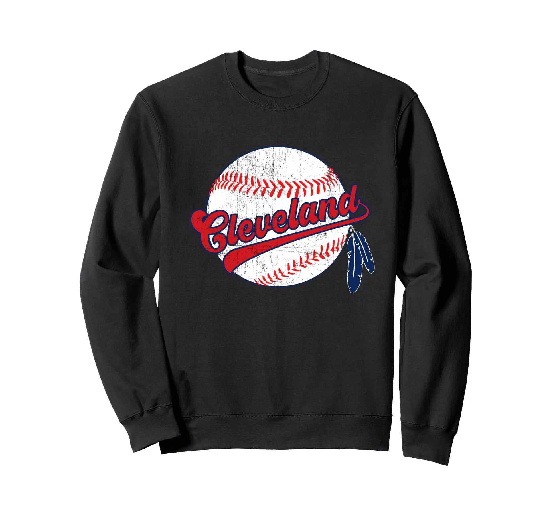 Cleveland Baseball Sweatshirt - Novelty Apparel Men Women - T-Shirt, Sweatshirt, Hoodie
