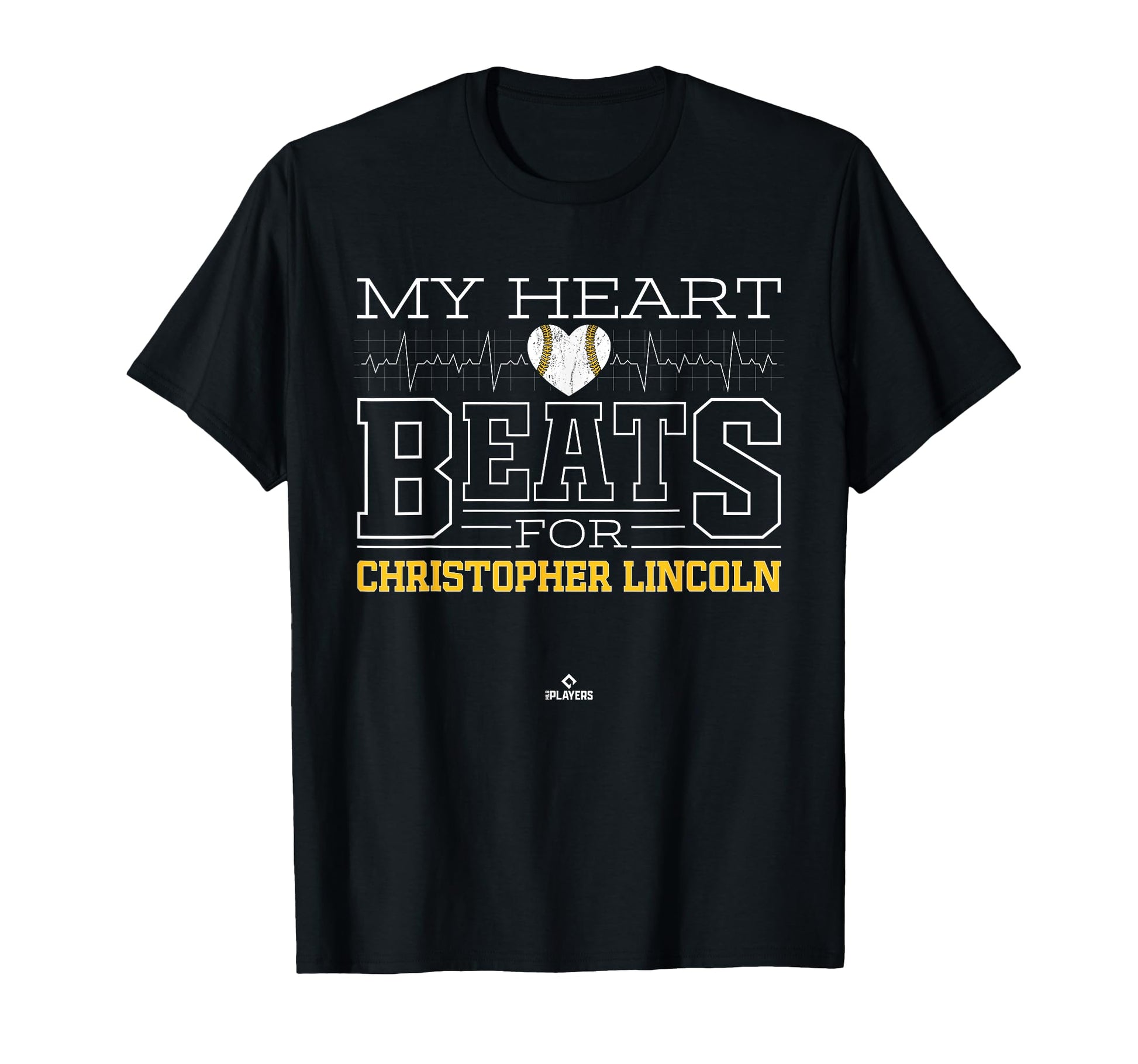 My Heart Beats Christopher Lincoln T-Shirt - Trendy Graphic Unisex - T-Shirt, Sweatshirt, Hoodie