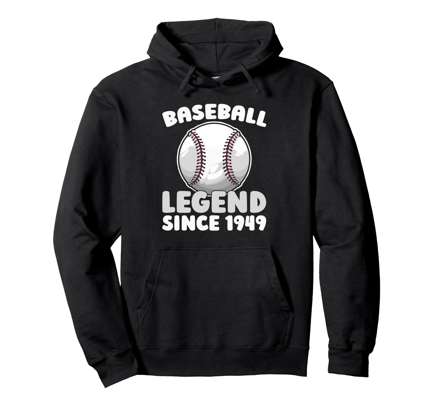 Born 1949 Sport Team Player Baseball Hoodie - Minimalist Print Unisex - T-Shirt, Sweatshirt, Hoodie