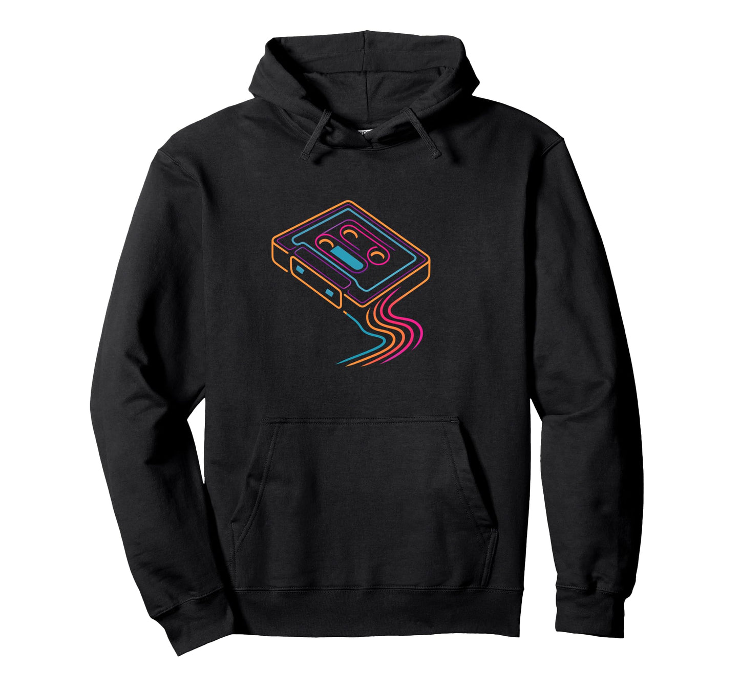 Cassette Tape Synthwave Vaporwave 80S Hoodie - Novelty Apparel Unisex - T-Shirt, Sweatshirt, Hoodie
