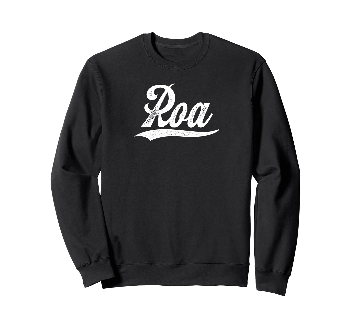 Distressed Script Christian Roa Sweatshirt - Trendy Graphic Men Women - T-Shirt, Sweatshirt, Hoodie