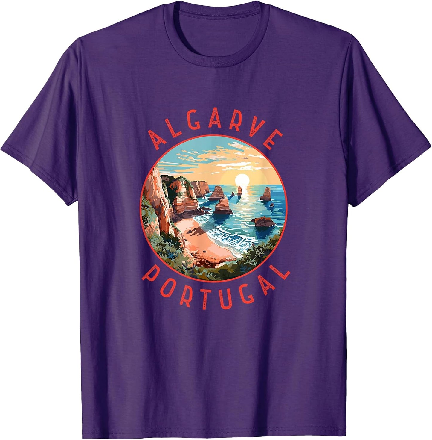Algarve Portugal Travel Souvenir Merch - Adult & Kids T-Shirts, Sweatshirts & Hoodies apparel design preview 1