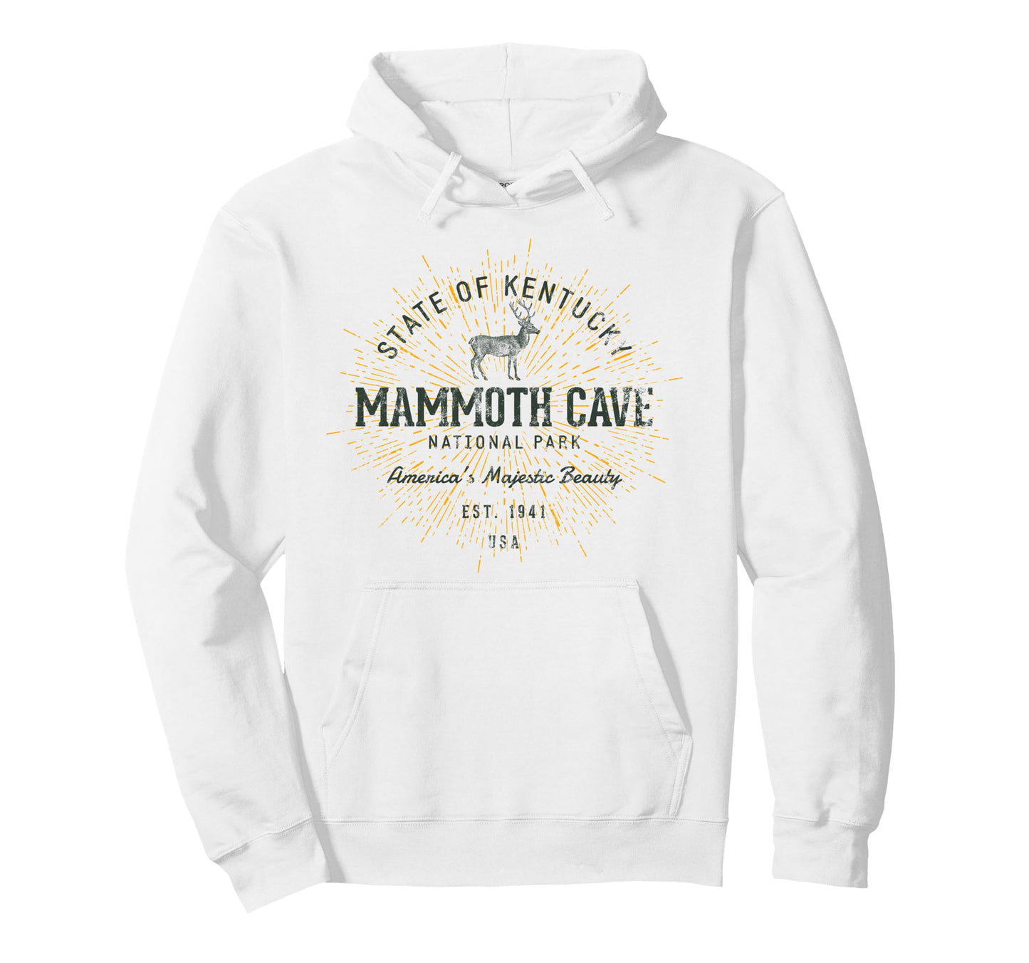 Mammoth Cave National Park Hoodie - Novelty Apparel for Adults - T-Shirt, Sweatshirt, Hoodie
