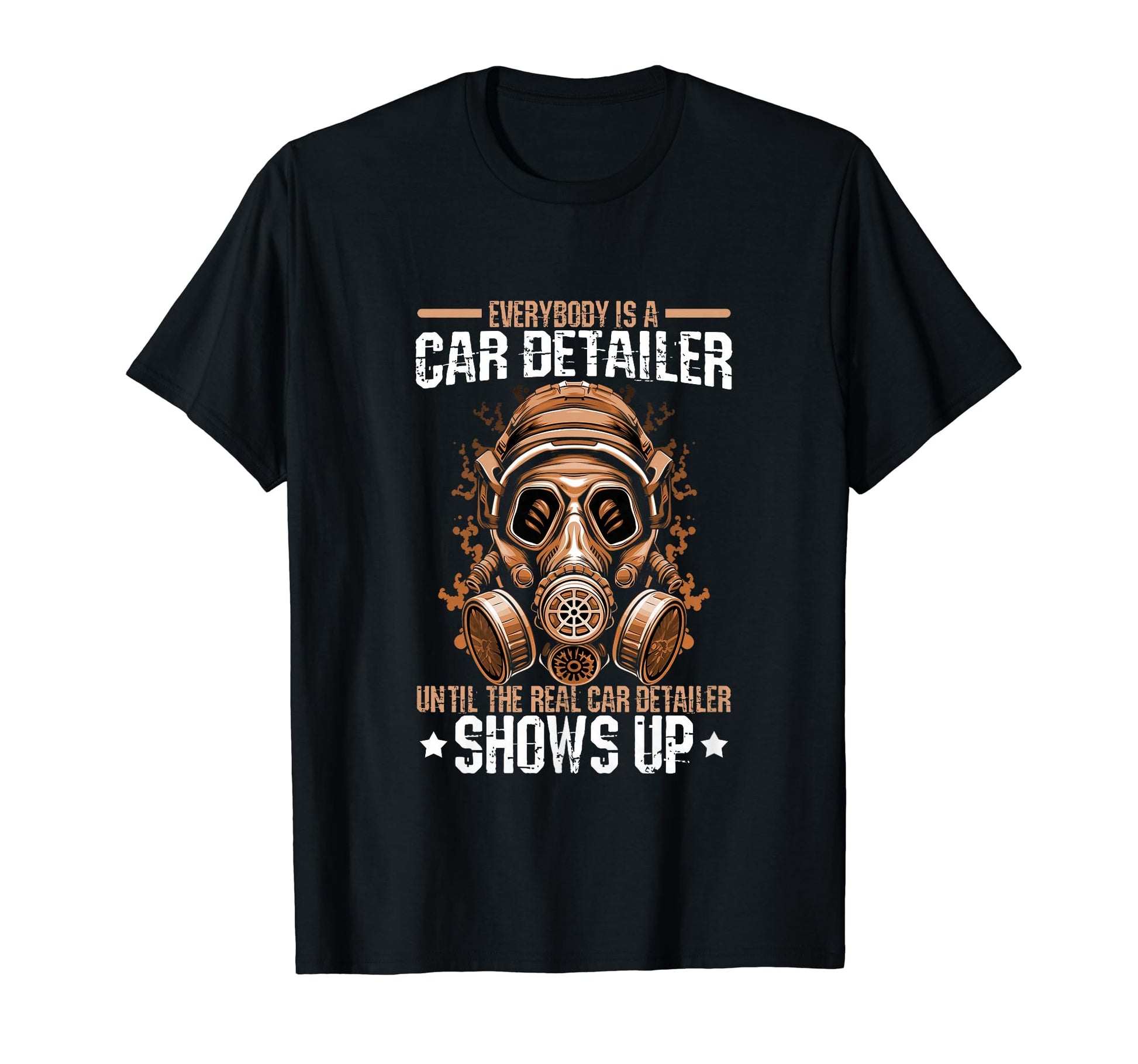 Mechanic Until Real Detailer Shows Up T-Shirt - Minimalist Print Men Women - T-Shirt, Sweatshirt, Hoodie