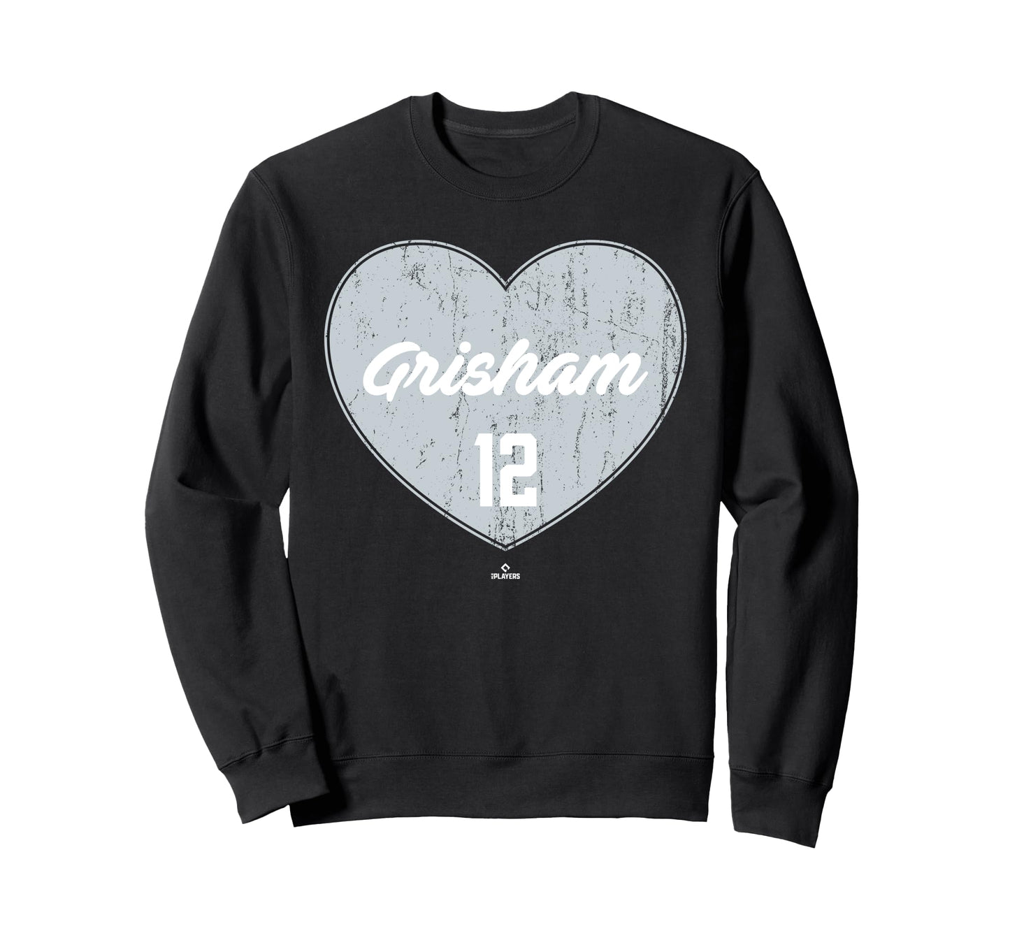 Distressed Heart Trent Grisham Sweatshirt - Casual Everyday Wear Unisex - T-Shirt, Sweatshirt, Hoodie
