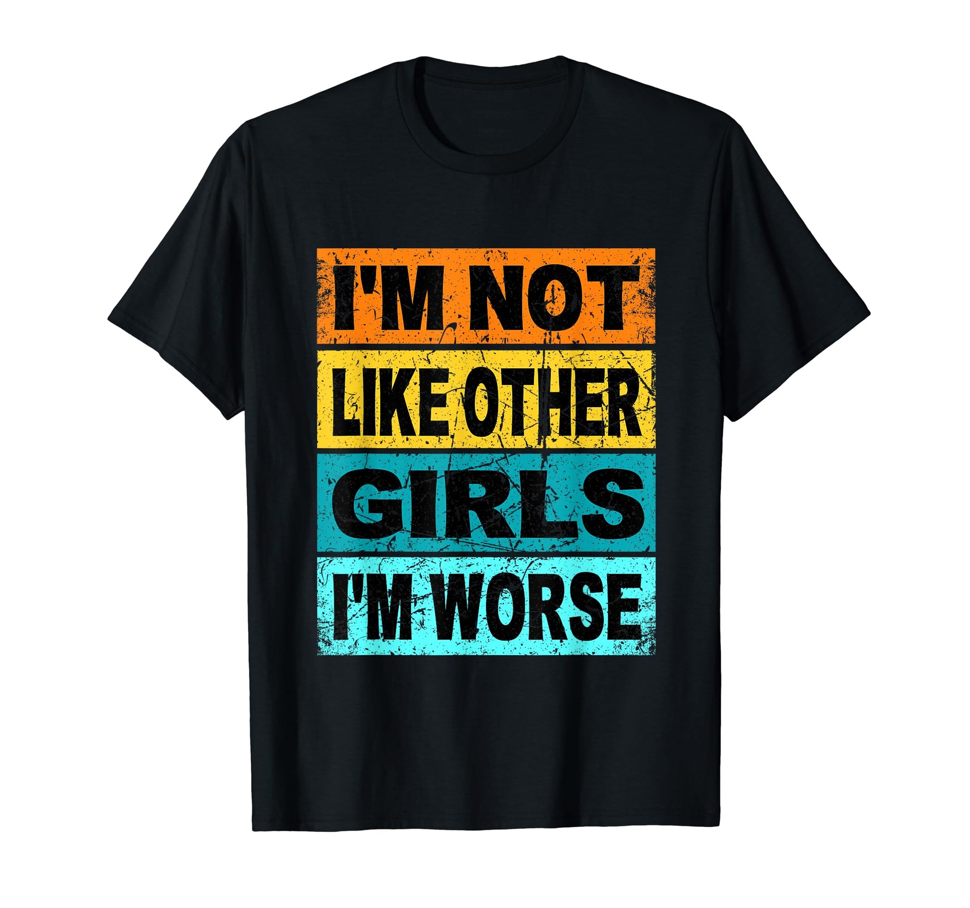 Im Not Like Other Im Worse Y2K Aesthetic T-Shirt - Minimalist Print Unisex - T-Shirt, Sweatshirt, Hoodie