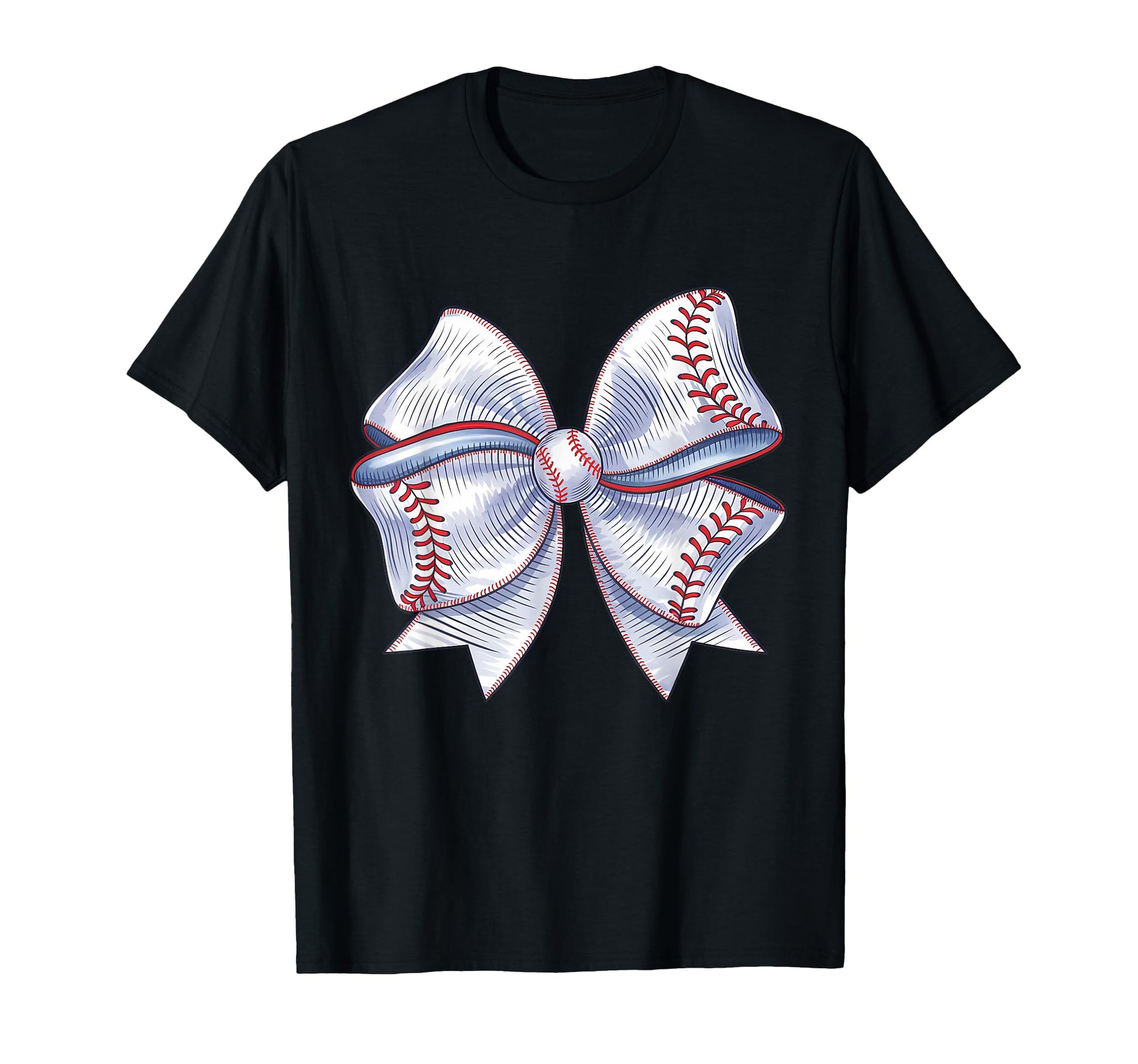 Baseball Coquette Bow Baseball Game T-Shirt - Novelty Apparel for Adults - T-Shirt, Sweatshirt, Hoodie