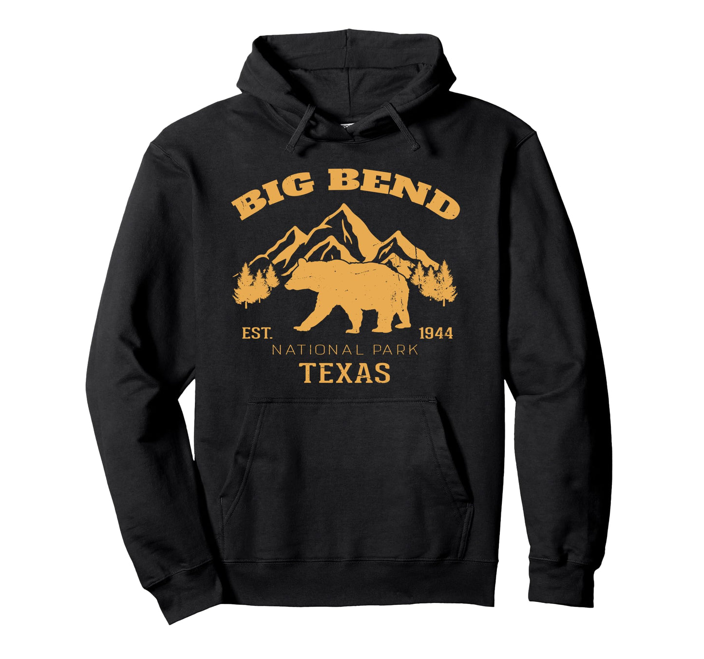 Big Bend National Park Texas Hoodie - Fun Novelty Design Men Women - T-Shirt, Sweatshirt, Hoodie