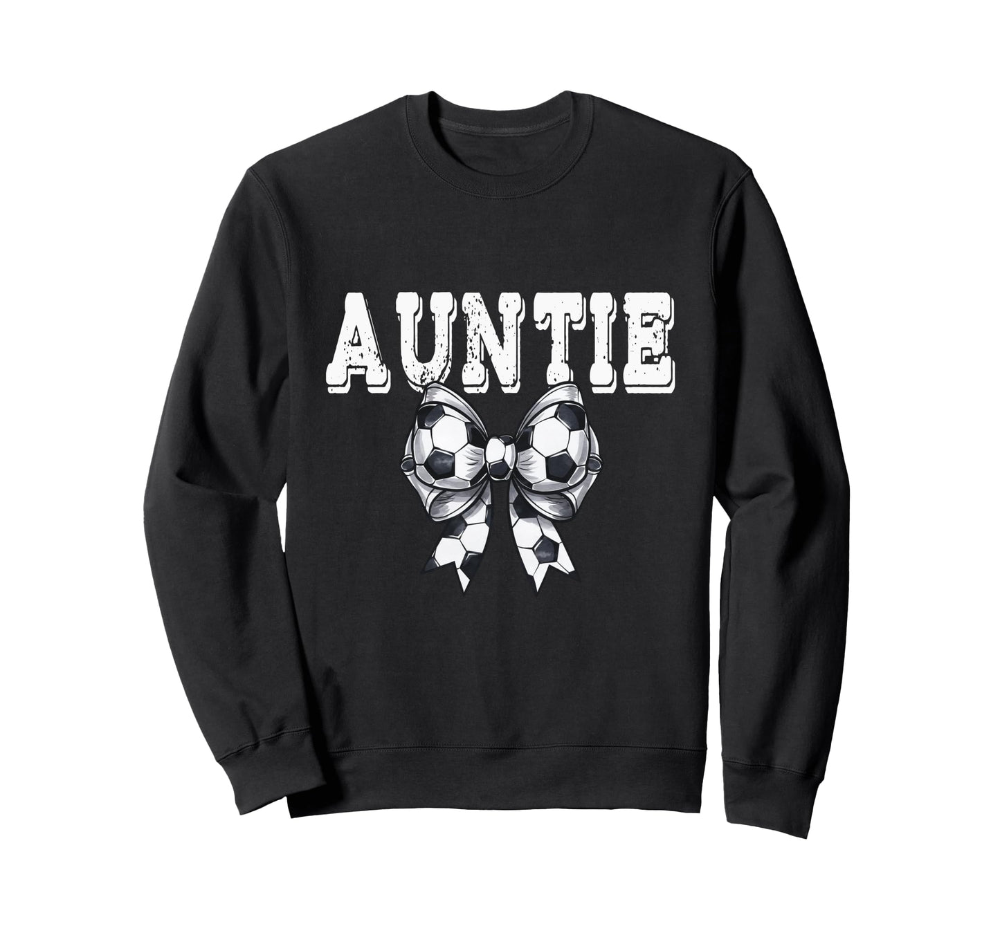 Coquette Soccer Bow Mom Sister Sweatshirt - Novelty Apparel Men Women - T-Shirt, Sweatshirt, Hoodie