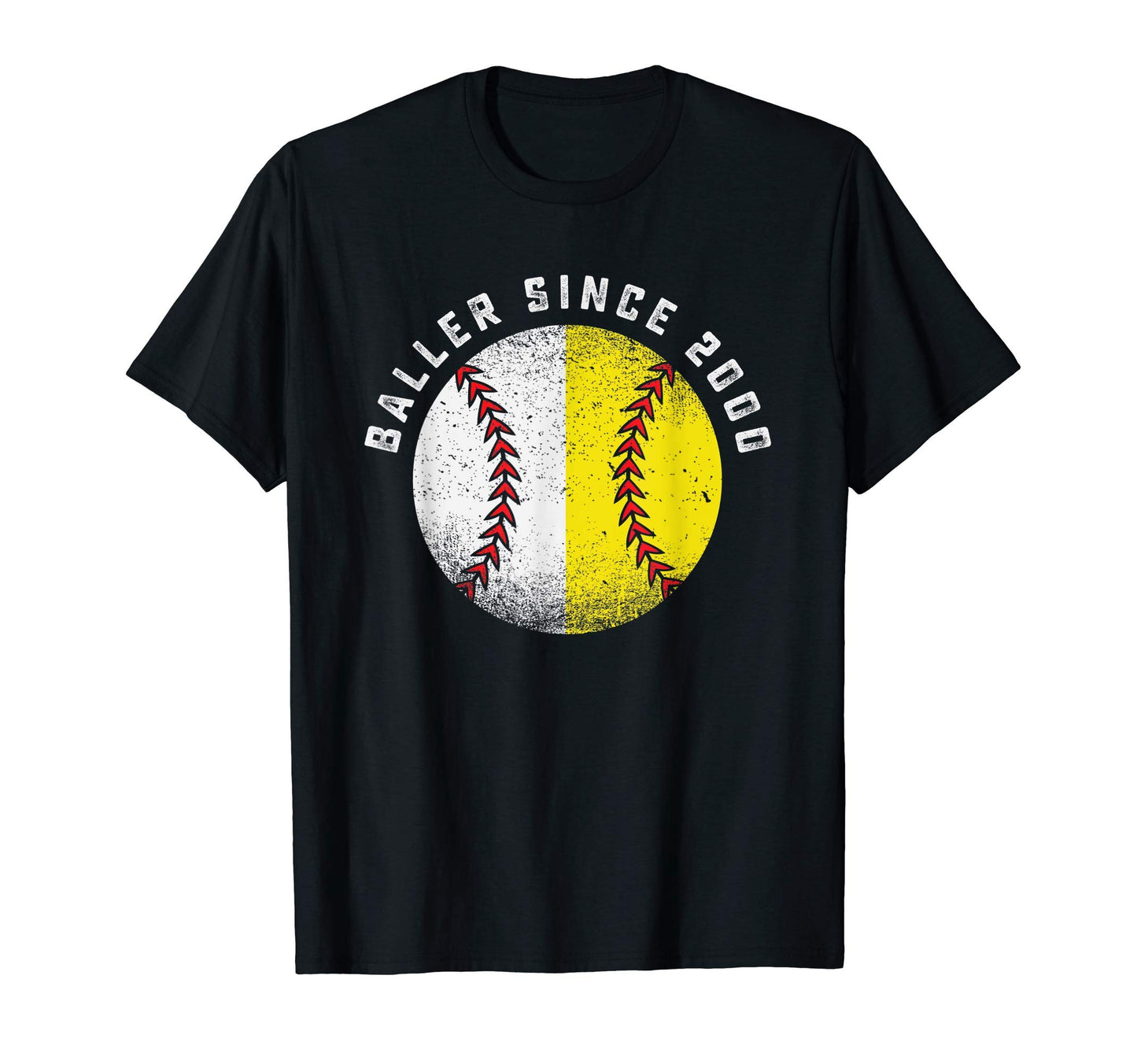 2000 21St Birthday 20Th Baseball T-Shirt - Fun Novelty Design for Adults - T-Shirt, Sweatshirt, Hoodie