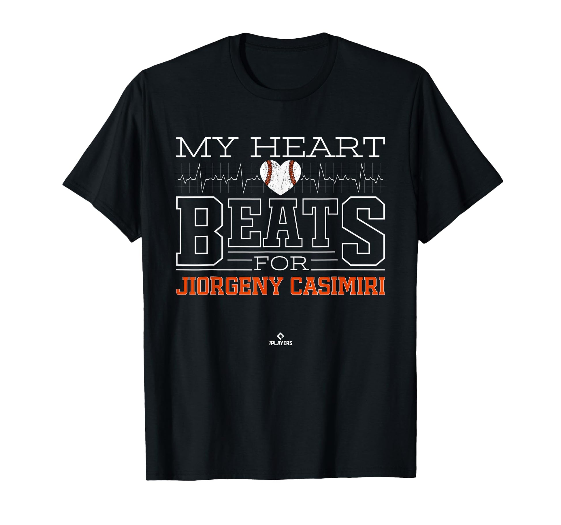 My Heart Beats Jiorgeny Casimiri T-Shirt - Graphic Print Men Women - T-Shirt, Sweatshirt, Hoodie