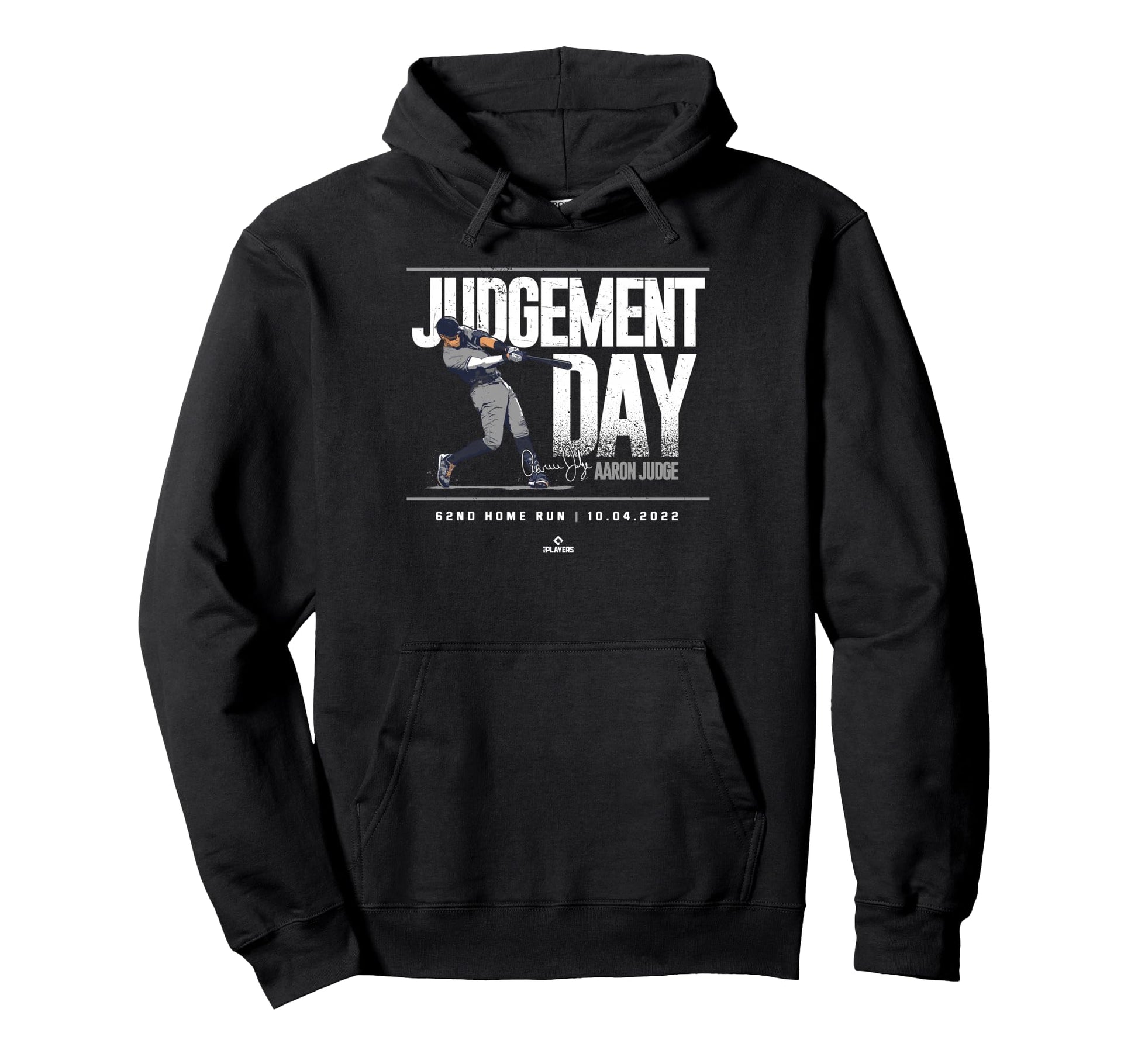Judgment Day 62Nd Home Run Aaron Hoodie - Casual Everyday Wear for Adults - T-Shirt, Sweatshirt, Hoodie