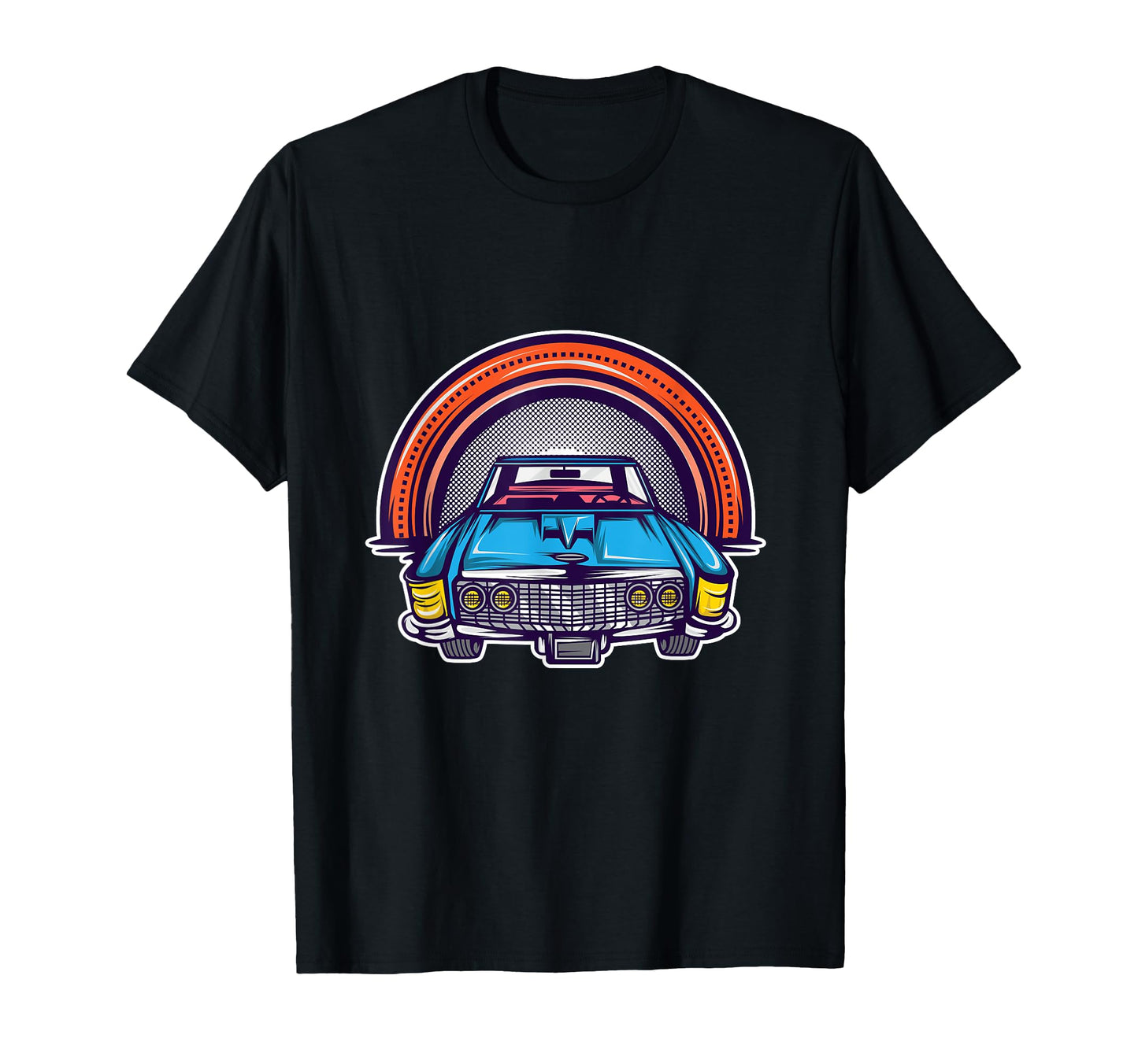 Car 50S Rockabilly American Car Logo T-Shirt - Streetwear Style Unisex - T-Shirt, Sweatshirt, Hoodie