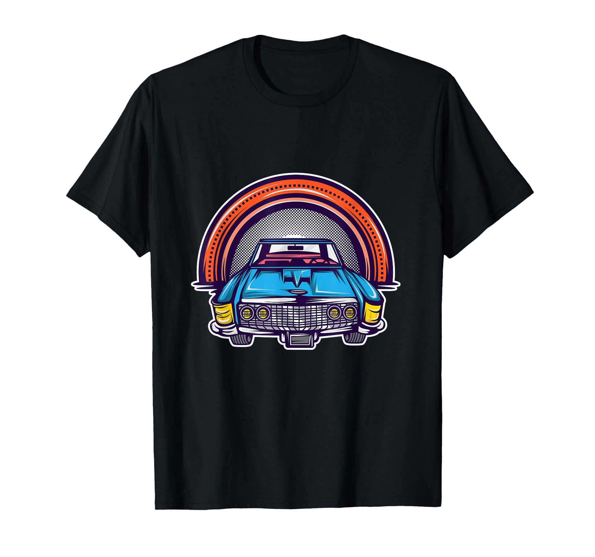 Car 50S Rockabilly American Car Logo T-Shirt - Streetwear Style Unisex - T-Shirt, Sweatshirt, Hoodie