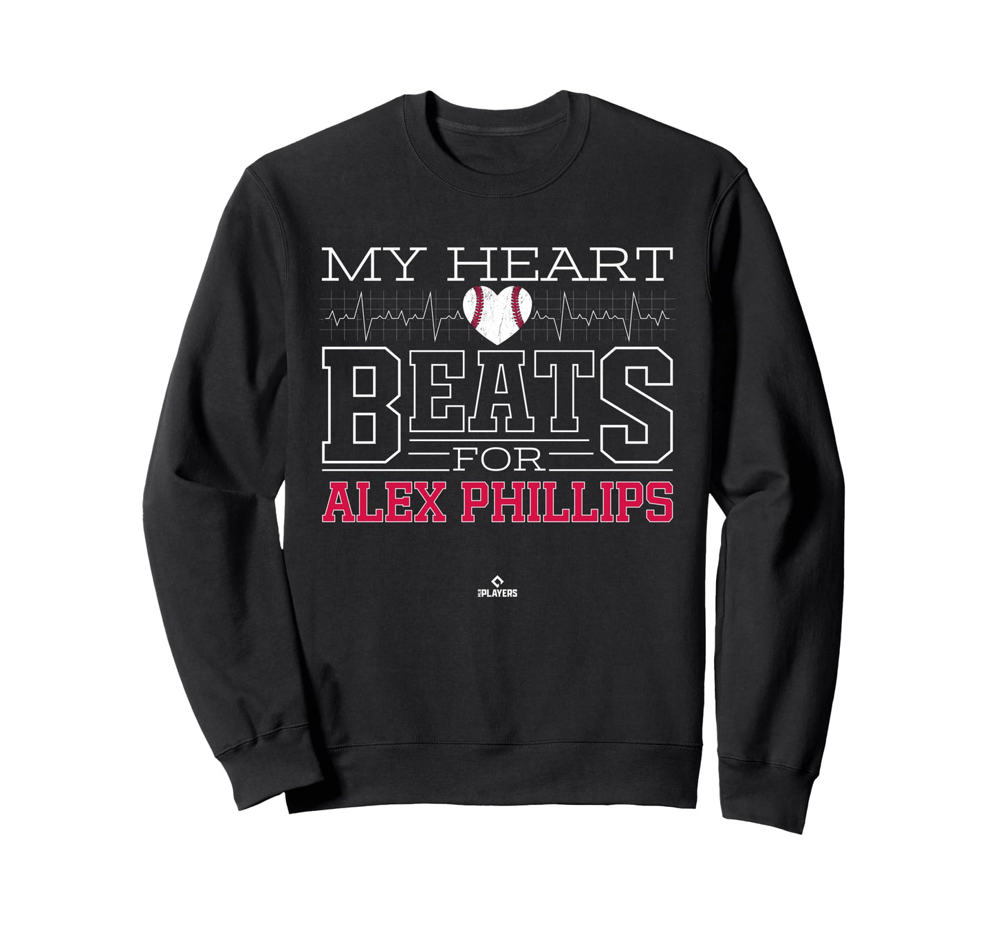 My Heart Beats Alex Phillips Sweatshirt - Unique Graphic Men Women - T-Shirt, Sweatshirt, Hoodie