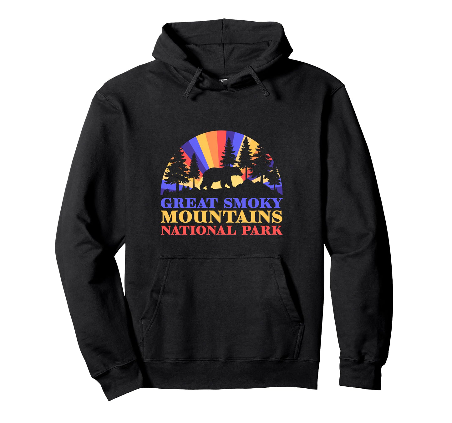Great Smoky Mountains National Hoodie - Casual Everyday Wear for Adults - T-Shirt, Sweatshirt, Hoodie