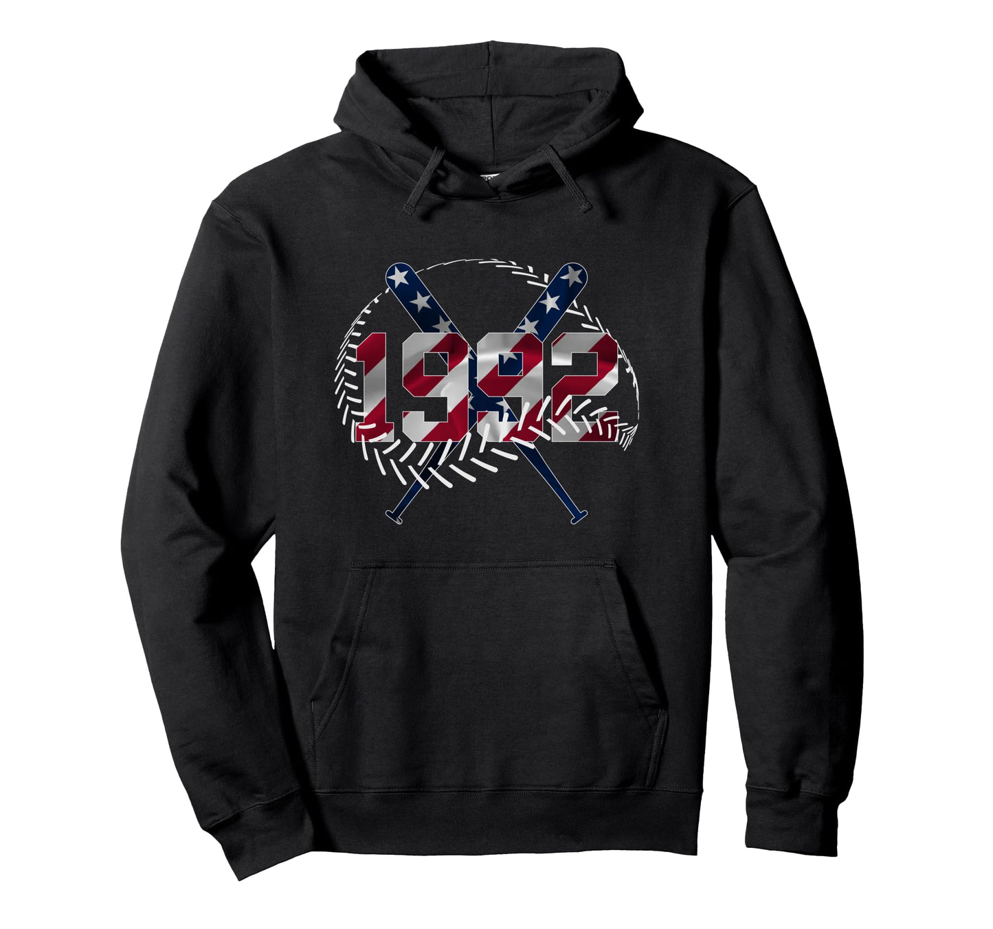 34Th Birthday Baseball 1992 Hoodie - Aesthetic Graphic Men Women - T-Shirt, Sweatshirt, Hoodie