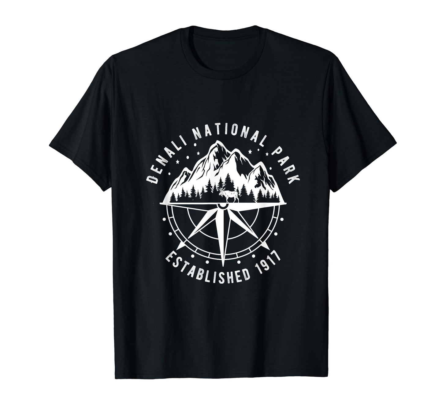 Denali Alaska National Park T-Shirt - Novelty Apparel Men Women - T-Shirt, Sweatshirt, Hoodie