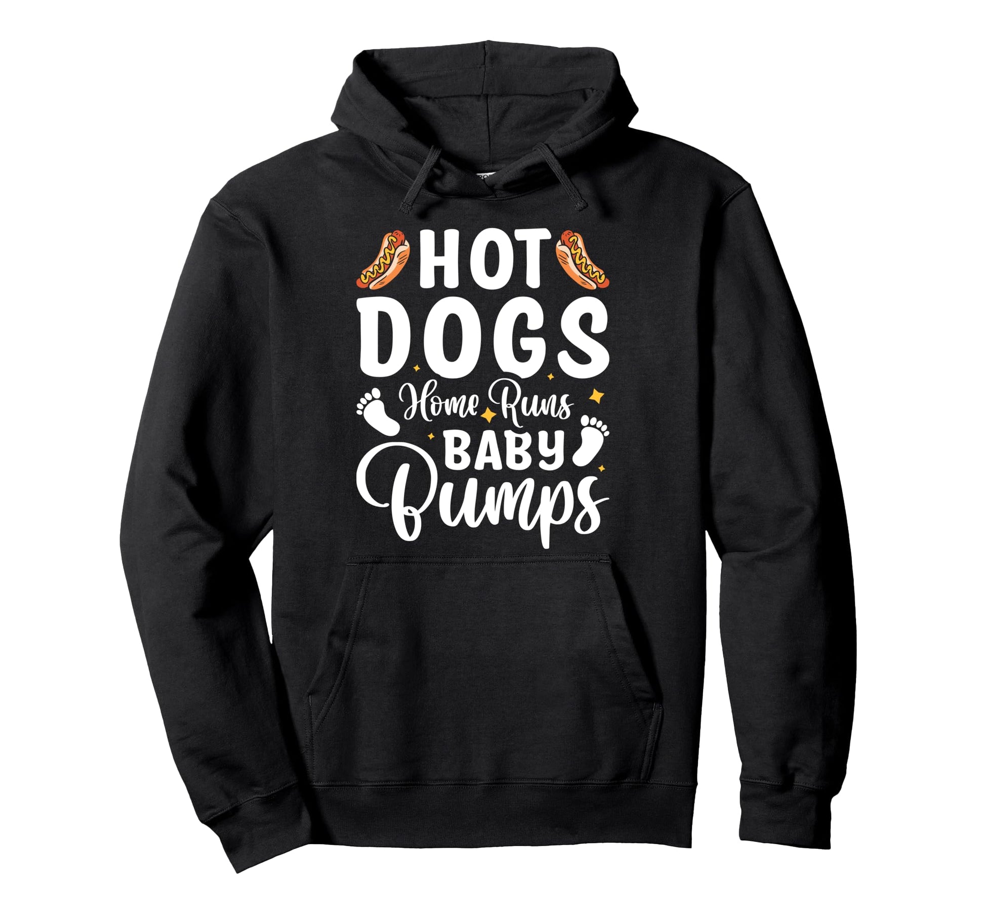 Hot Dogs Home Runs Bumps Hoodie - Novelty Apparel Men Women - T-Shirt, Sweatshirt, Hoodie