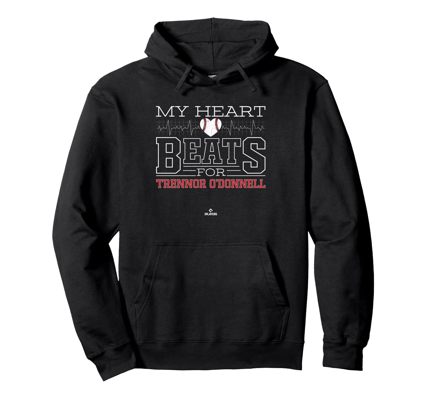 My Heart Beats Trennor Odonnell Hoodie - Minimalist Print Men Women - T-Shirt, Sweatshirt, Hoodie