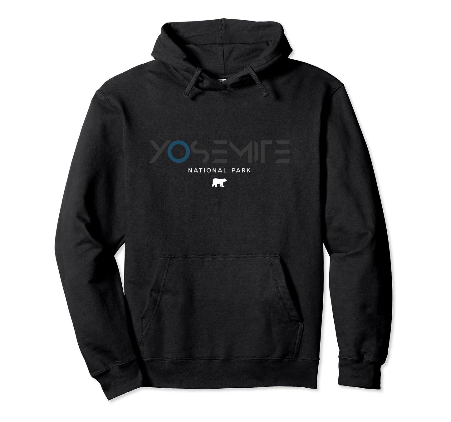 Yosemite National Park California Tonal Hoodie - Trendy Graphic Men Women - T-Shirt, Sweatshirt, Hoodie