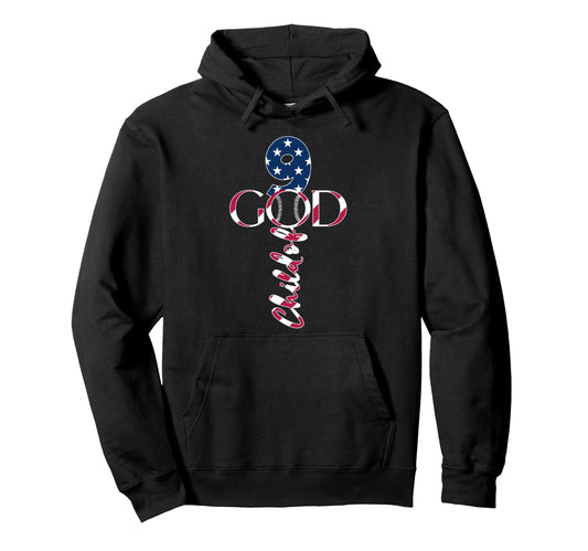 Baseball Jesus 9 Years Child God Baseball Hoodie - Trendy Graphic Unisex - T-Shirt, Sweatshirt, Hoodie