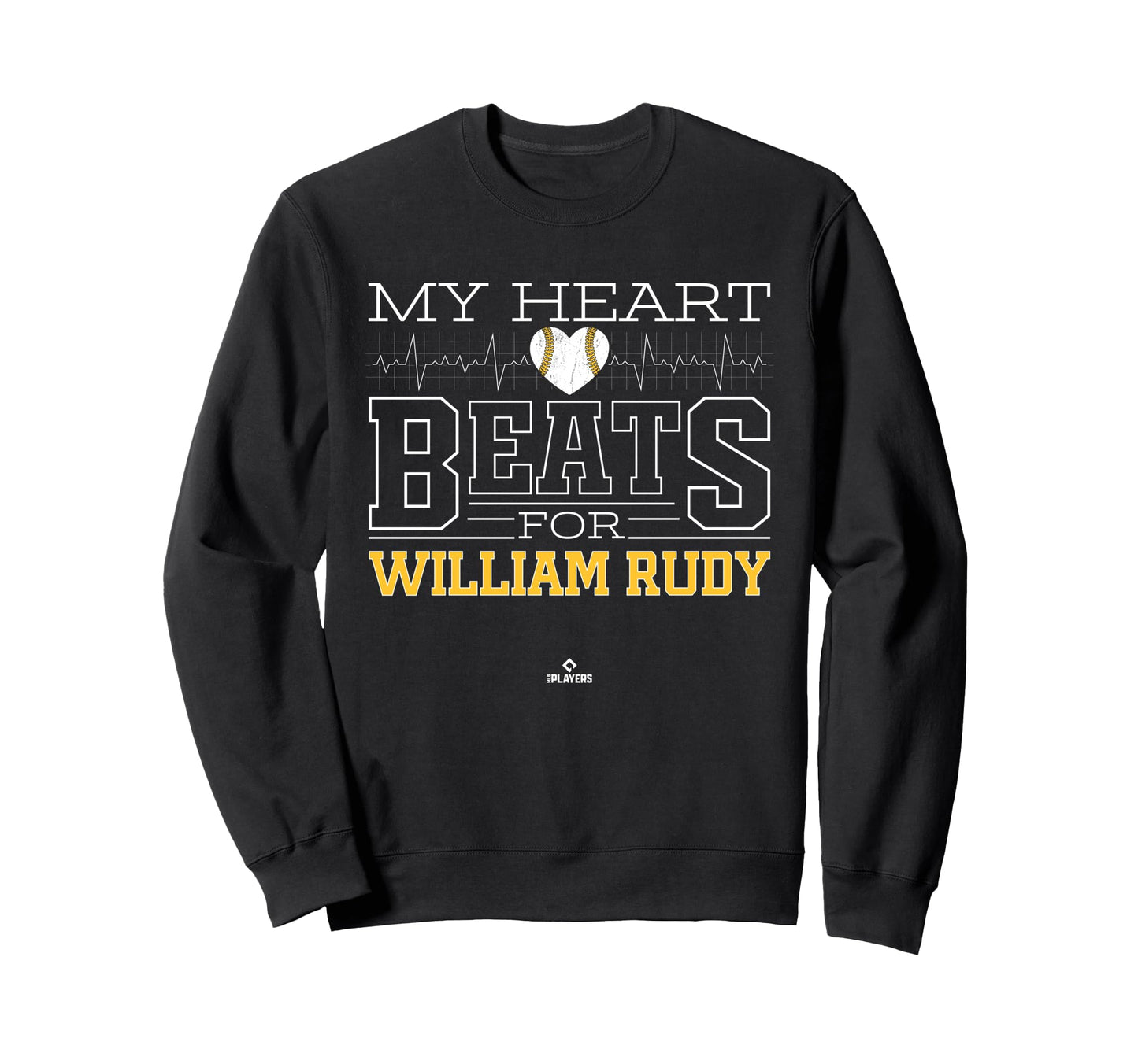 My Heart Beats William Rudy Prospect Sweatshirt - Custom Art Print Unisex - T-Shirt, Sweatshirt, Hoodie