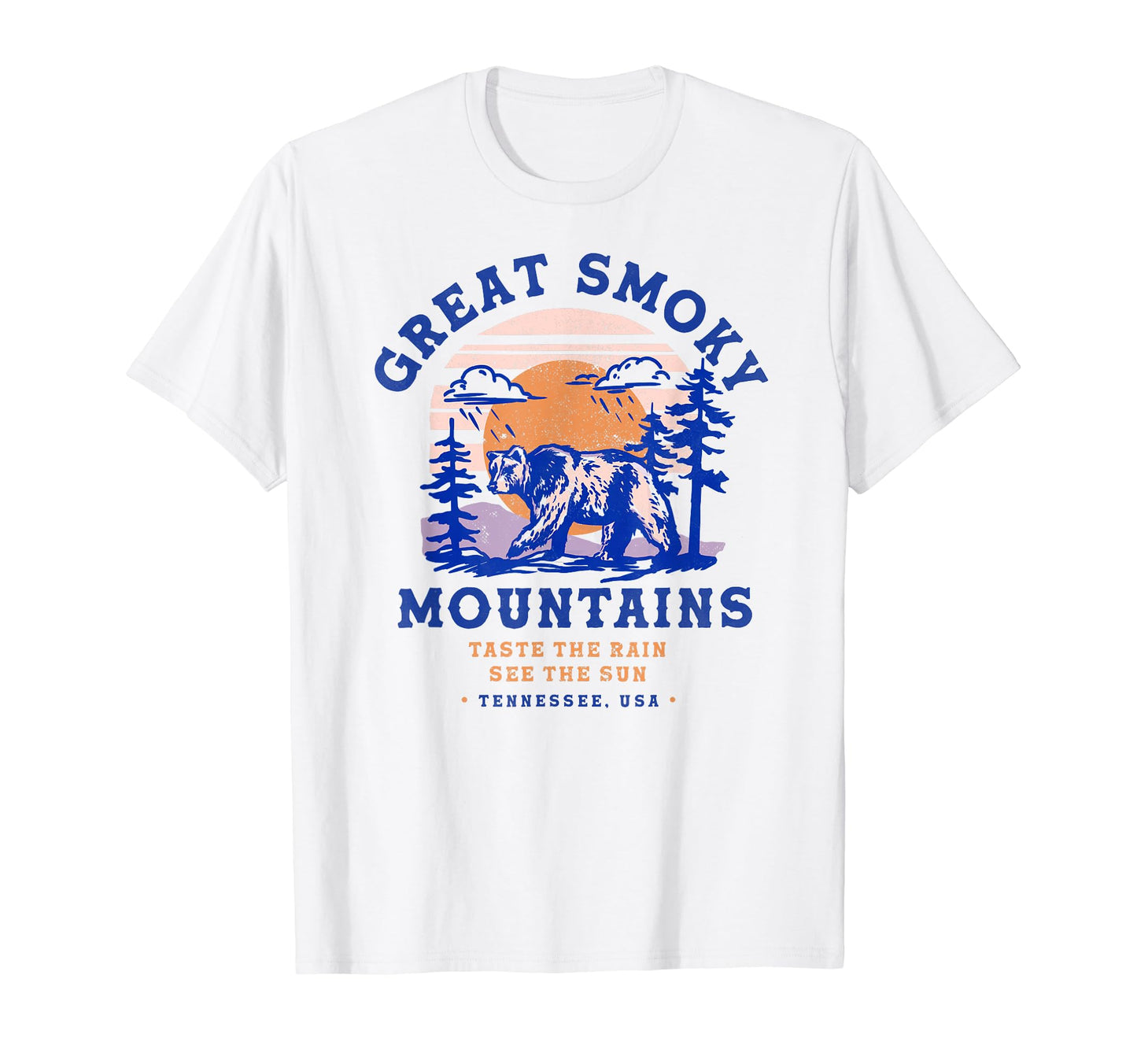 Great Smoky Mountains National Park T-Shirt - Unique Graphic for Adults - T-Shirt, Sweatshirt, Hoodie