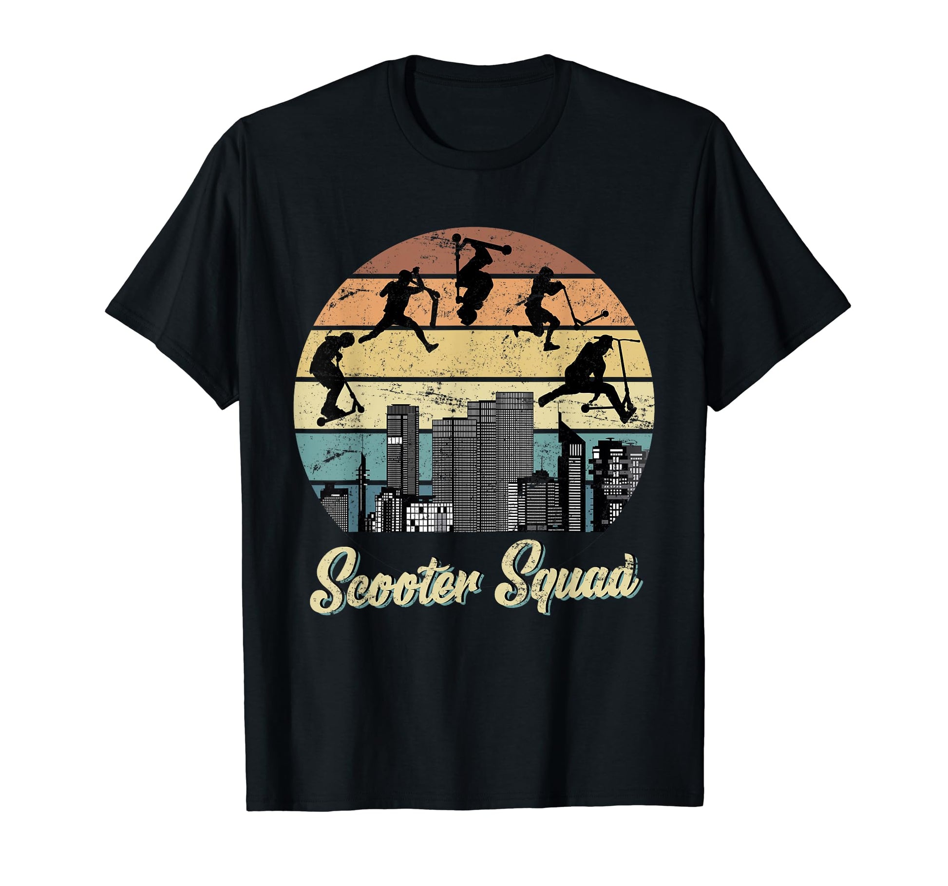 Scooter Squad Roller Skater Gift T-Shirt - Casual Everyday Wear for Adults - T-Shirt, Sweatshirt, Hoodie