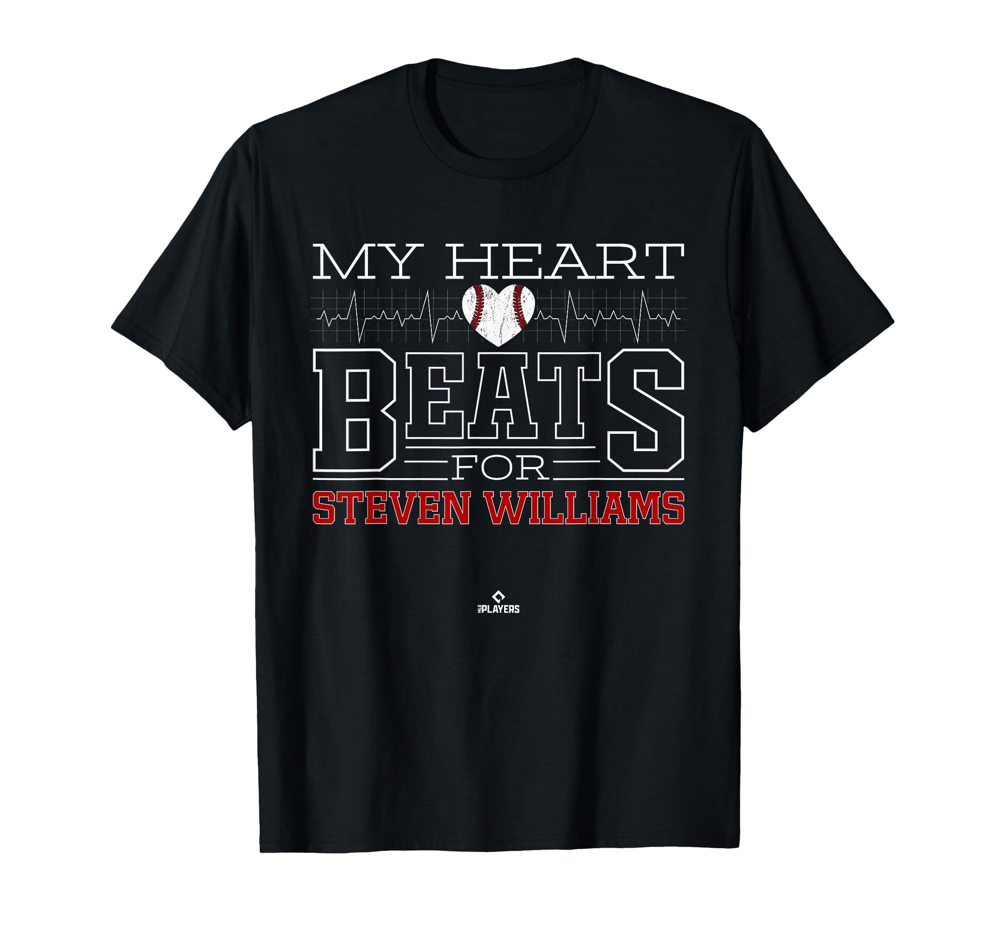 My Heart Beats Steven Williams T-Shirt - Minimalist Print for Adults - T-Shirt, Sweatshirt, Hoodie