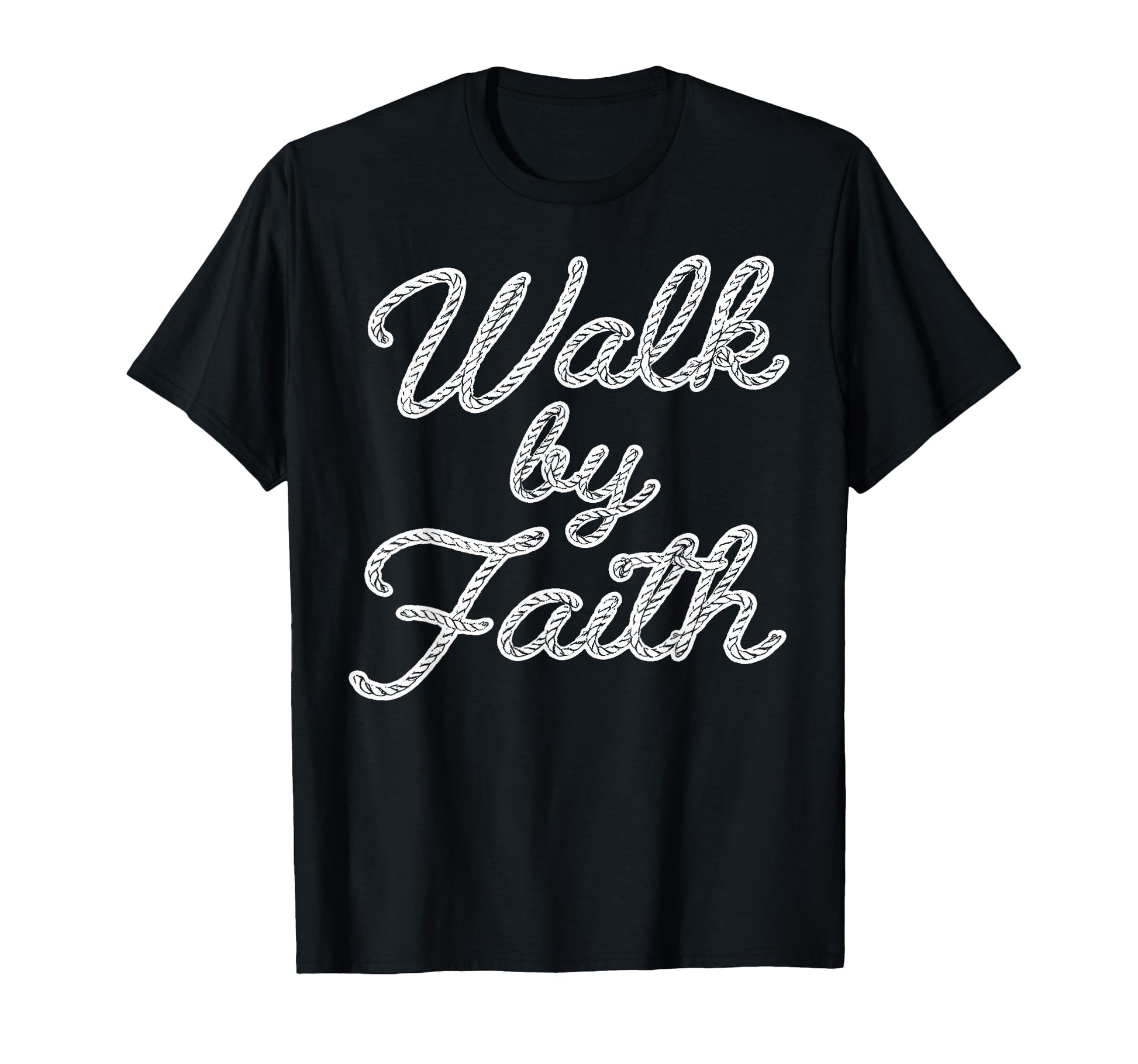 Walk Faith Christian Jesus Religious T-Shirt - Trendy Graphic Men Women - T-Shirt, Sweatshirt, Hoodie