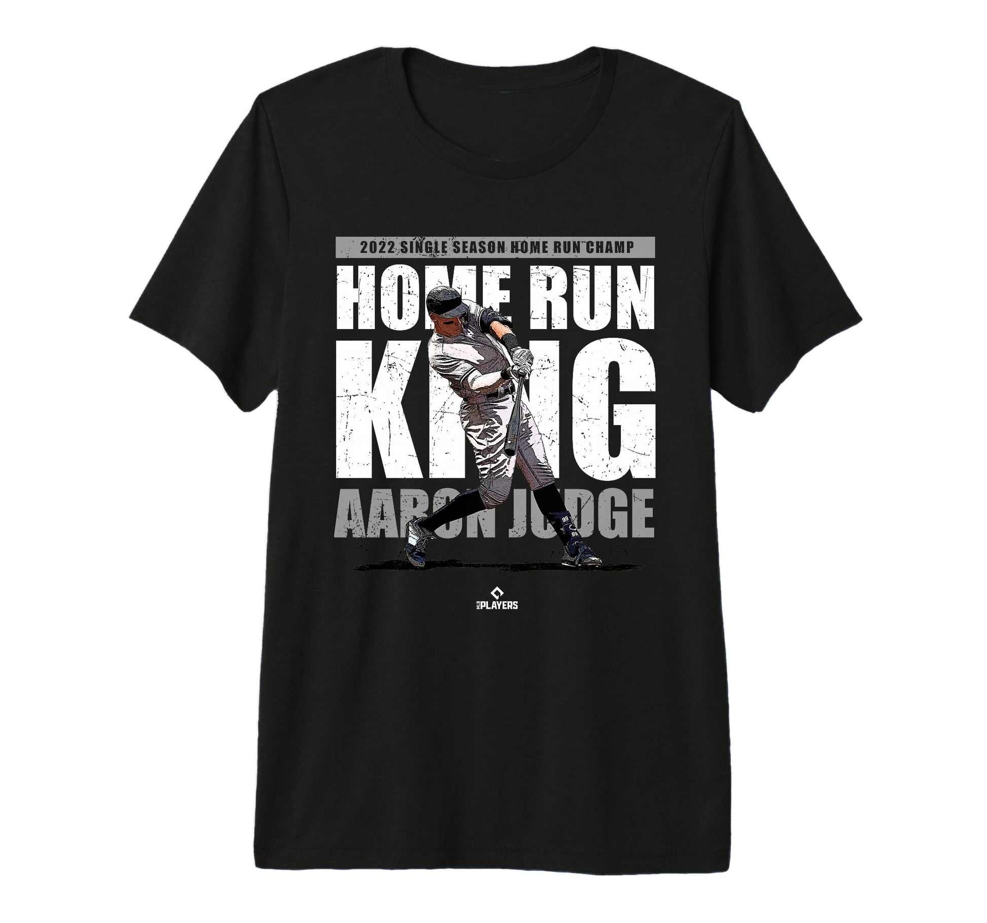 2022 Single Season Home Run King Aaron T-Shirt - Graphic Print for Adults - T-Shirt, Sweatshirt, Hoodie