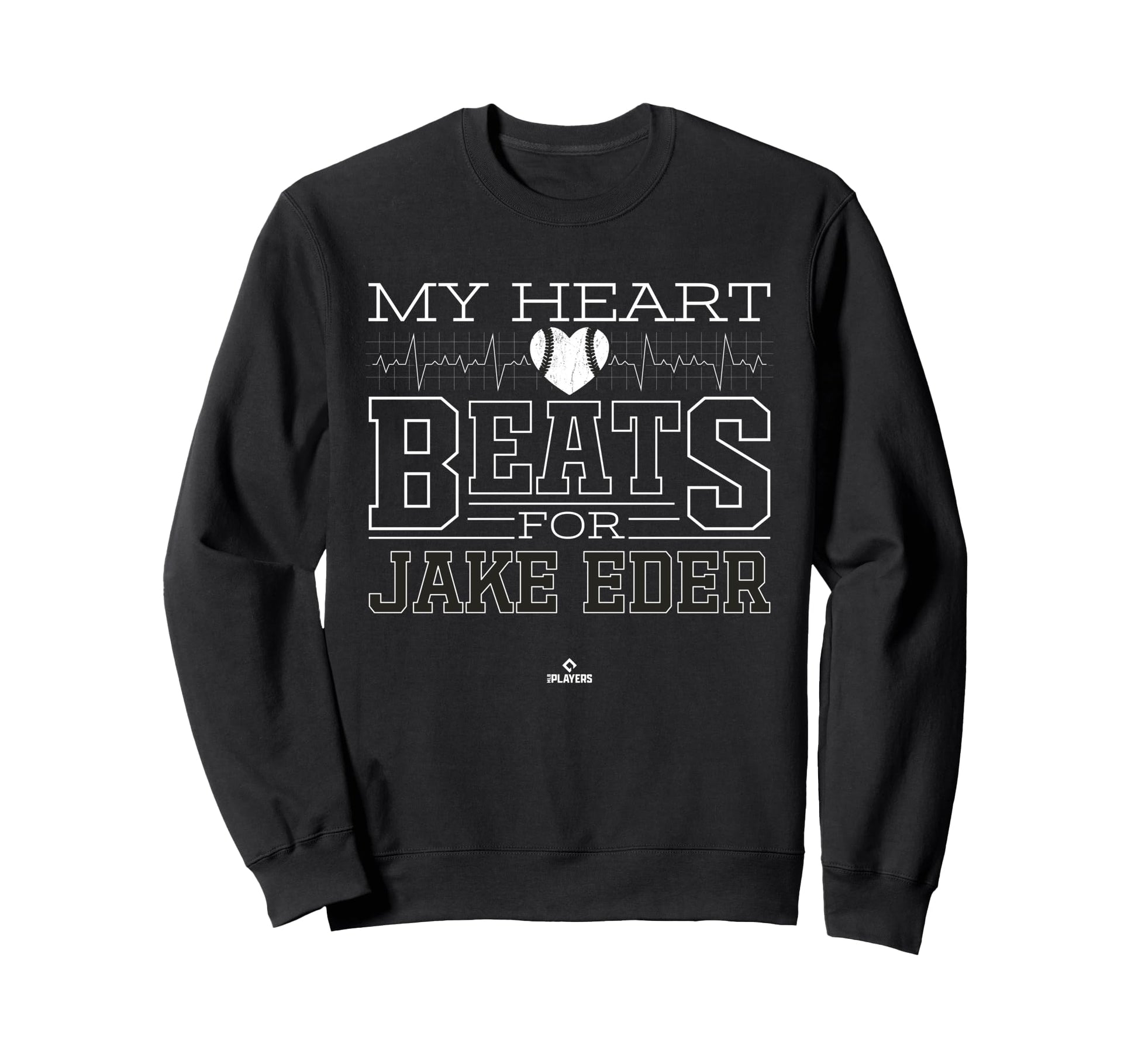 My Heart Beats Jake Eder Prospect Sweatshirt - Unique Graphic for Adults - T-Shirt, Sweatshirt, Hoodie