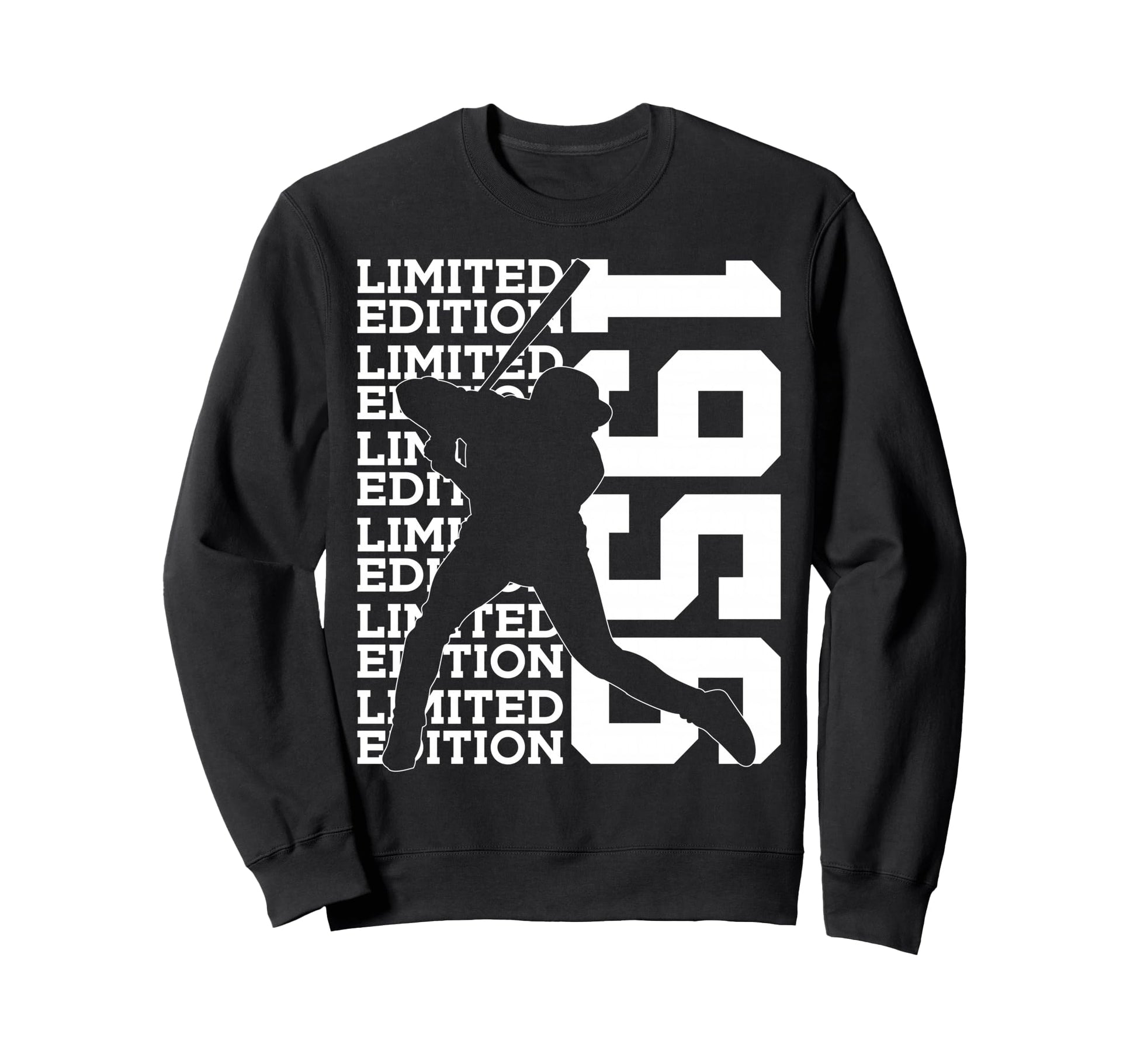 1956 Baseball 70Th Birthday Sweatshirt - Unique Graphic Unisex - T-Shirt, Sweatshirt, Hoodie