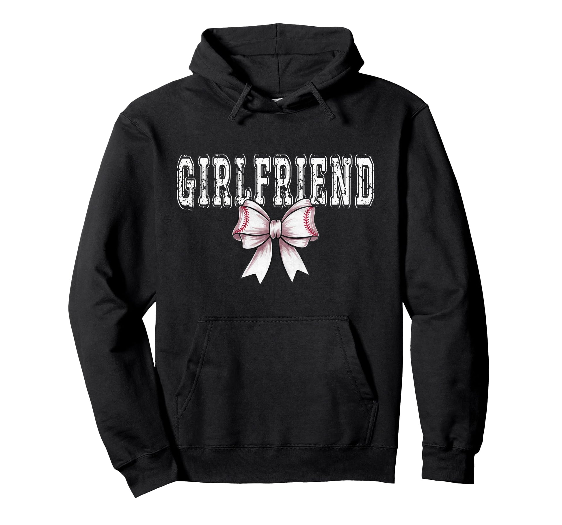 Coquette Baseball Girlfriend Spirit Hoodie - Unique Graphic for Adults - T-Shirt, Sweatshirt, Hoodie