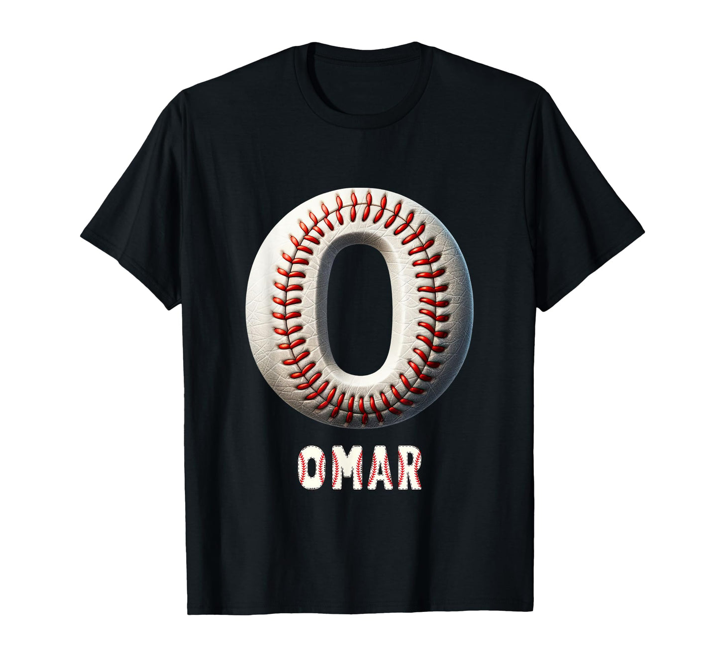 Baseball Home Run Jarek Initial T-Shirt - Casual Everyday Wear Men Women - T-Shirt, Sweatshirt, Hoodie