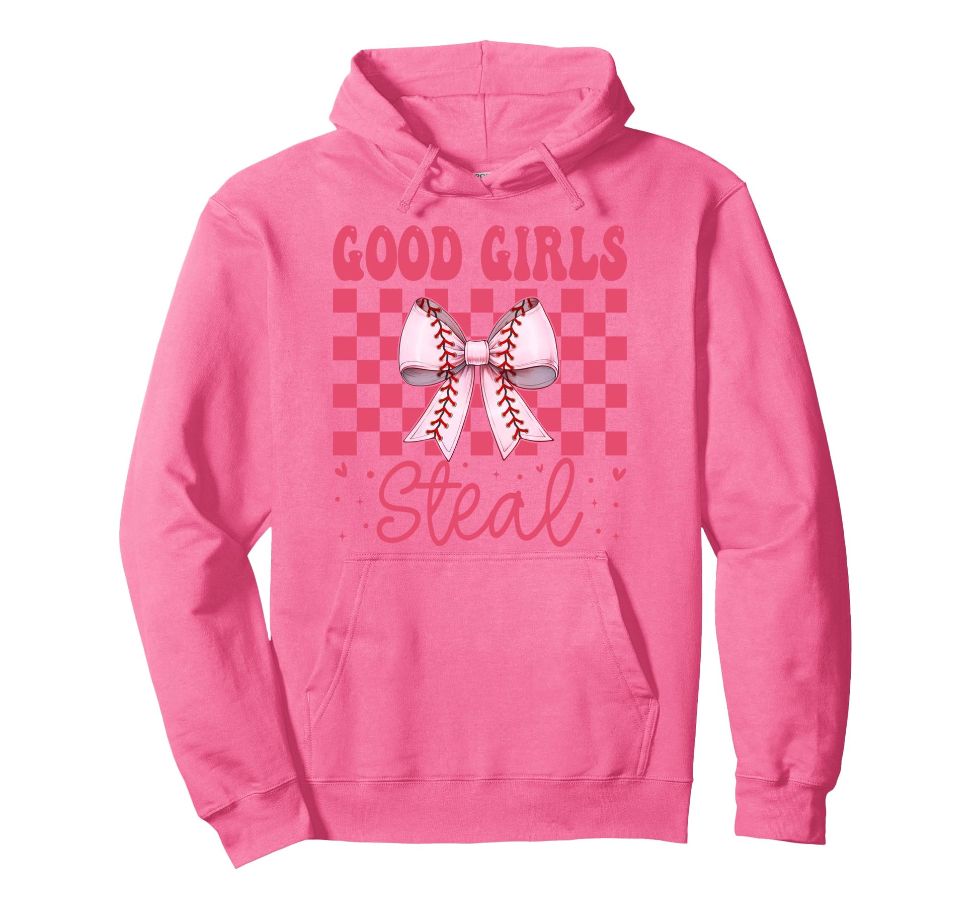 Baseball Mom Mothers Day Coquette Hoodie - Casual Everyday Wear Men Women - T-Shirt, Sweatshirt, Hoodie