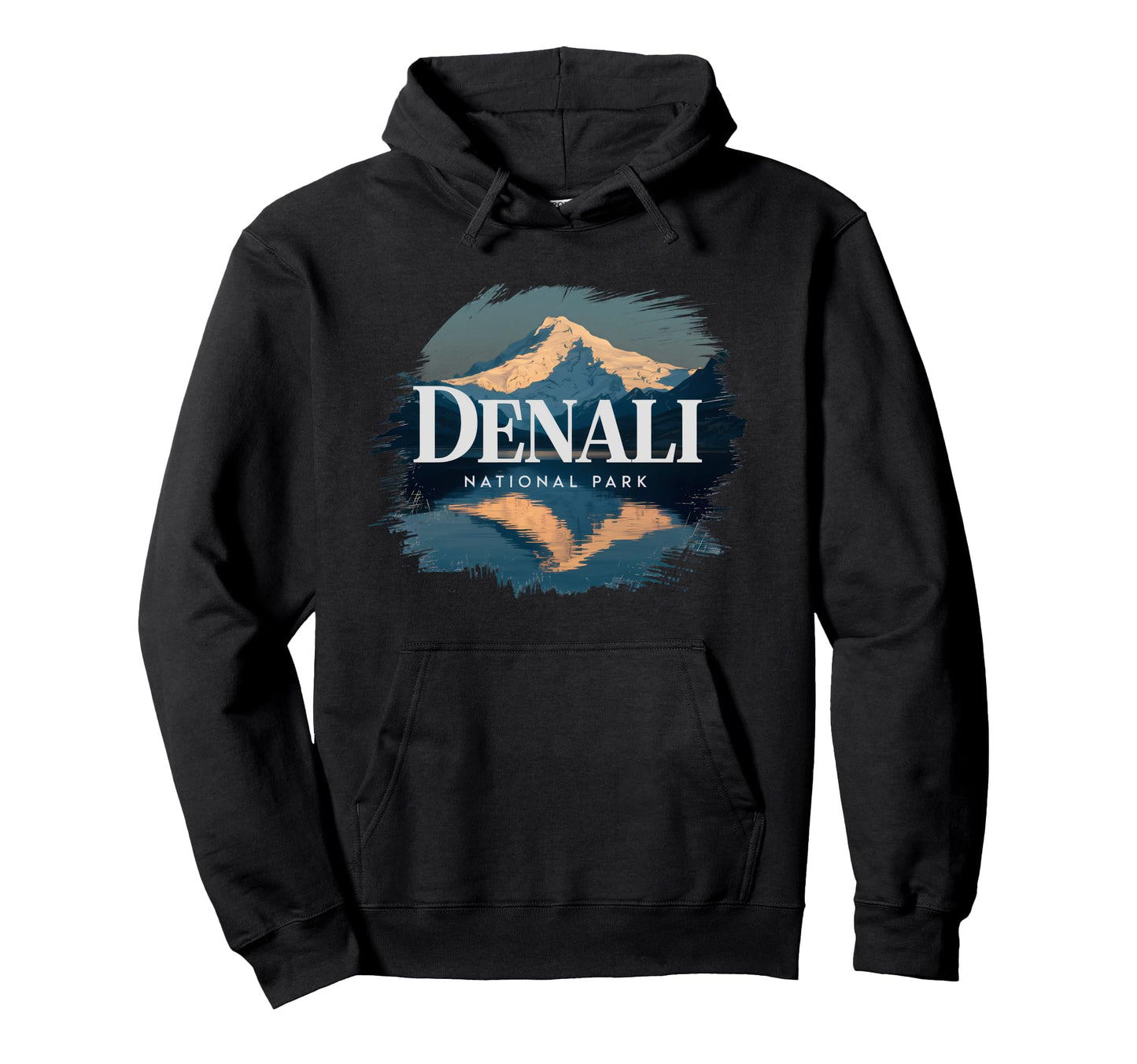 Denali Est 1917 Alaska National Park Hoodie - Fun Novelty Design Men Women - T-Shirt, Sweatshirt, Hoodie