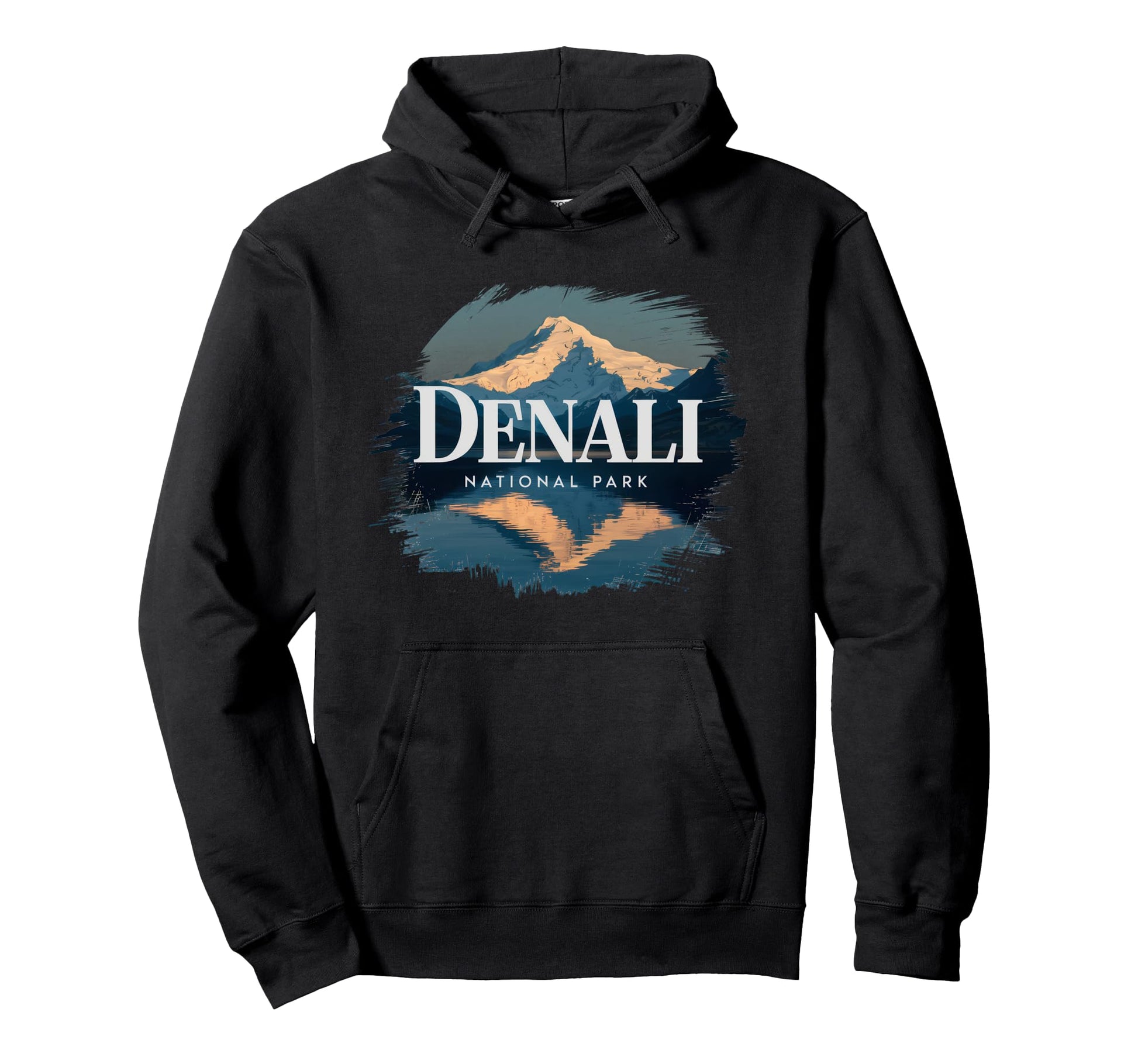 Denali Est 1917 Alaska National Park Hoodie - Fun Novelty Design Men Women - T-Shirt, Sweatshirt, Hoodie