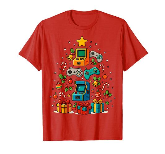 Arcade Games Slot Machine Gaming Tree T-Shirt - Streetwear Style Men Women - T-Shirt, Sweatshirt, Hoodie
