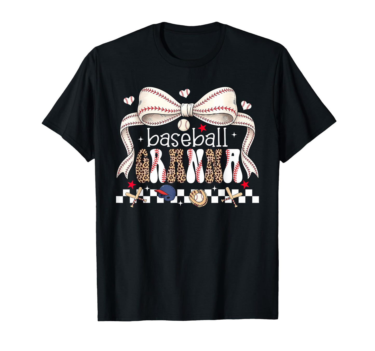 Baseball Granna Coquette Bow Baseball T-Shirt - Minimalist Print Men Women - T-Shirt, Sweatshirt, Hoodie
