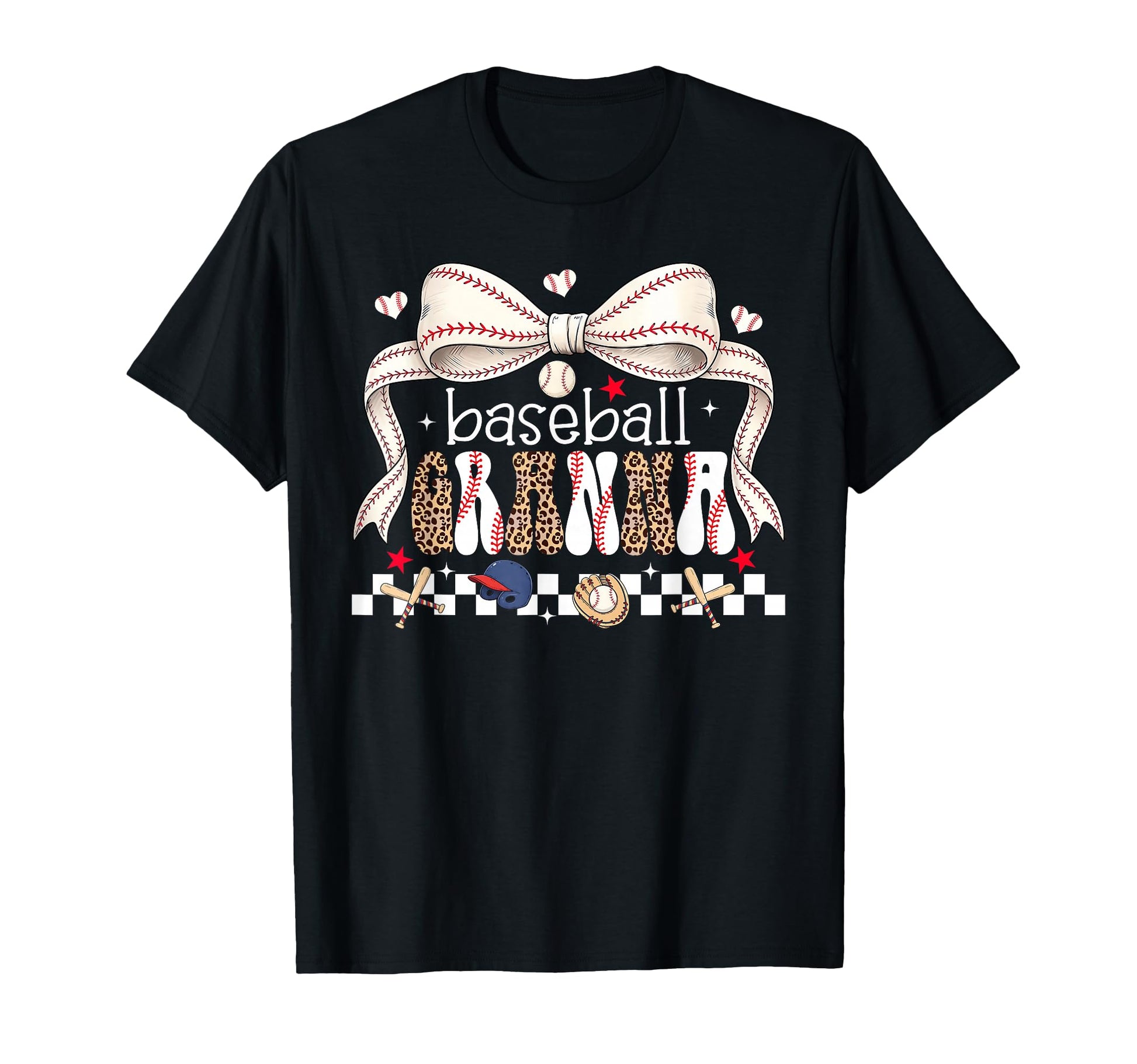 Baseball Granna Coquette Bow Baseball T-Shirt - Minimalist Print Men Women - T-Shirt, Sweatshirt, Hoodie