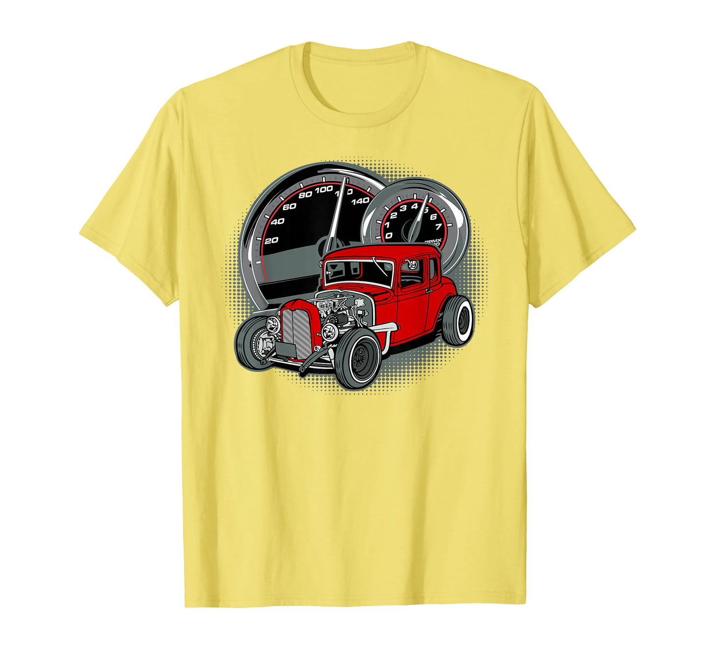 Hot Rod Cars T-Shirt - Minimalist Print Men Women - T-Shirt, Sweatshirt, Hoodie