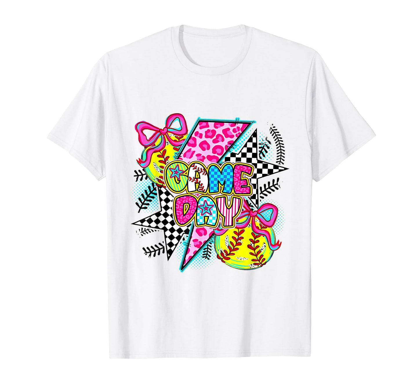 Coquette Baseball Softball Game Day T-Shirt - Fun Novelty Design Men Women - T-Shirt, Sweatshirt, Hoodie