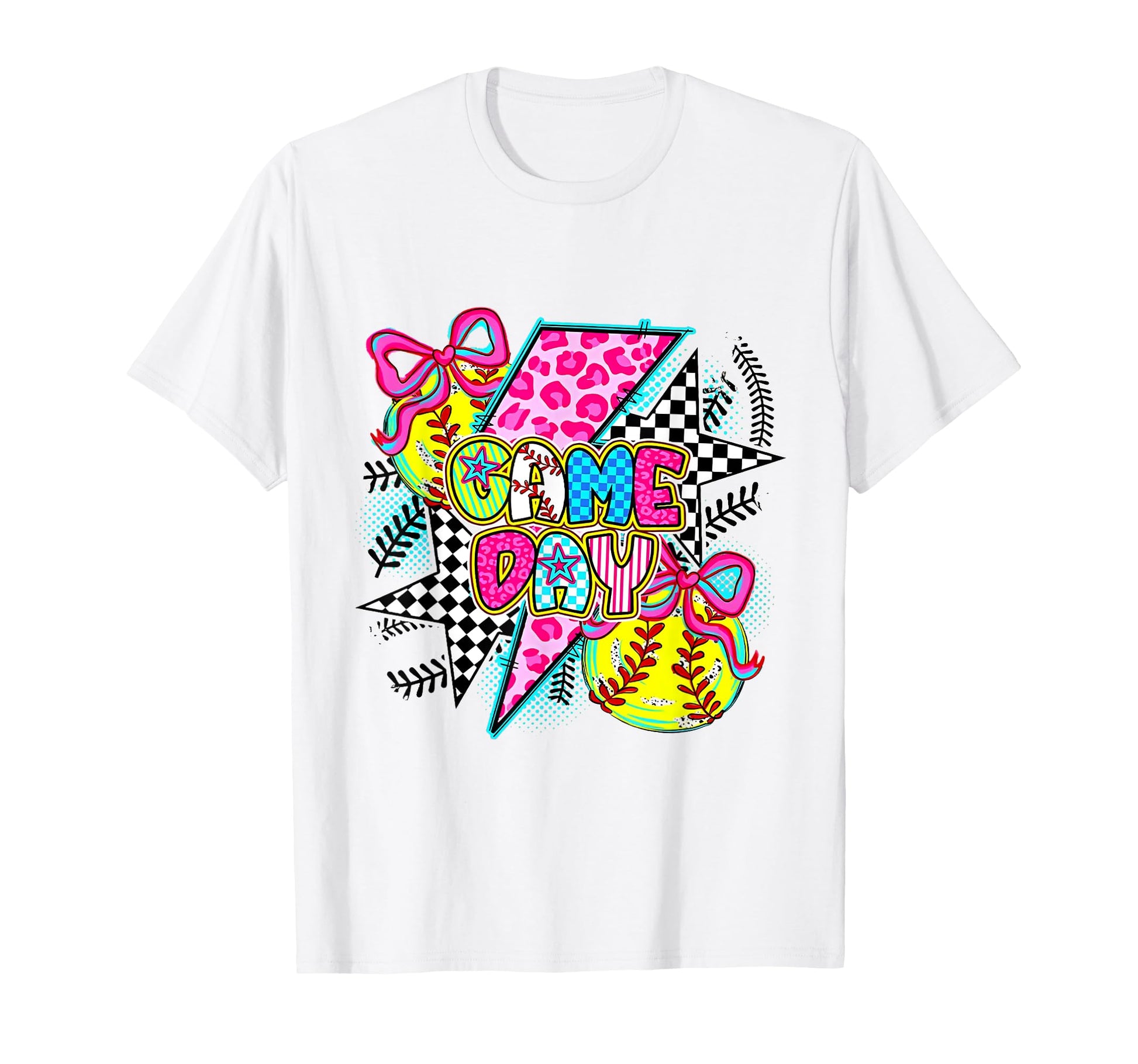 Coquette Baseball Softball Game Day T-Shirt - Fun Novelty Design Men Women - T-Shirt, Sweatshirt, Hoodie