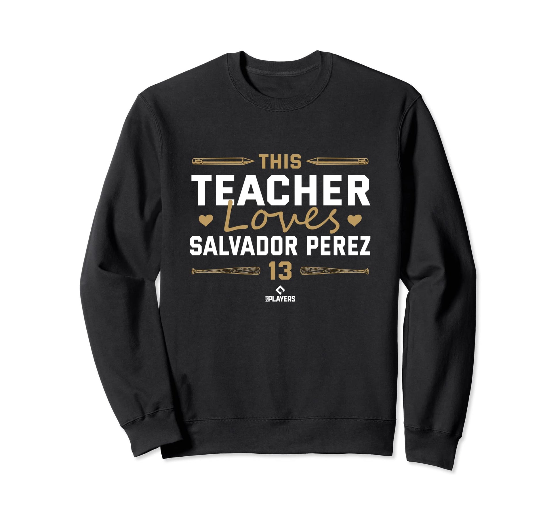 This Teacher Loves Salvador Perez Sweatshirt - Streetwear Style Men Women - T-Shirt, Sweatshirt, Hoodie