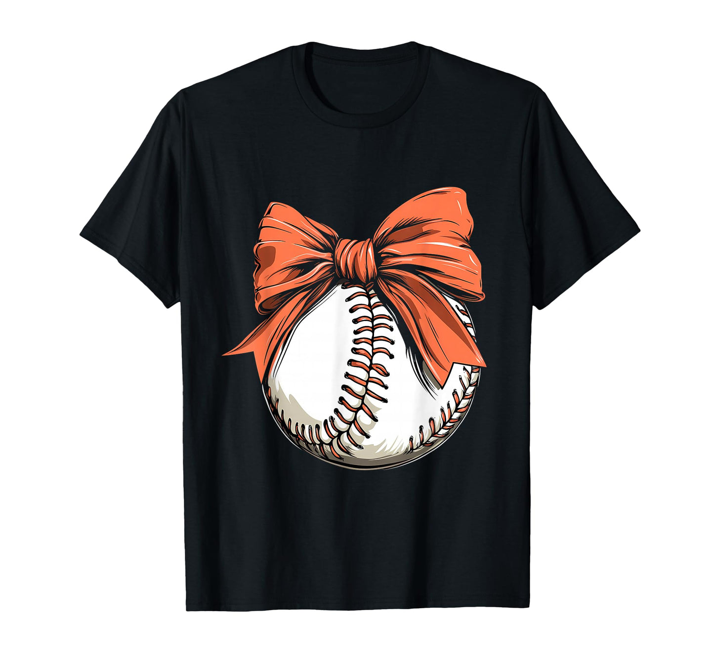 Baseball Coquette Bow Baseball Player T-Shirt - Minimalist Print Unisex - T-Shirt, Sweatshirt, Hoodie
