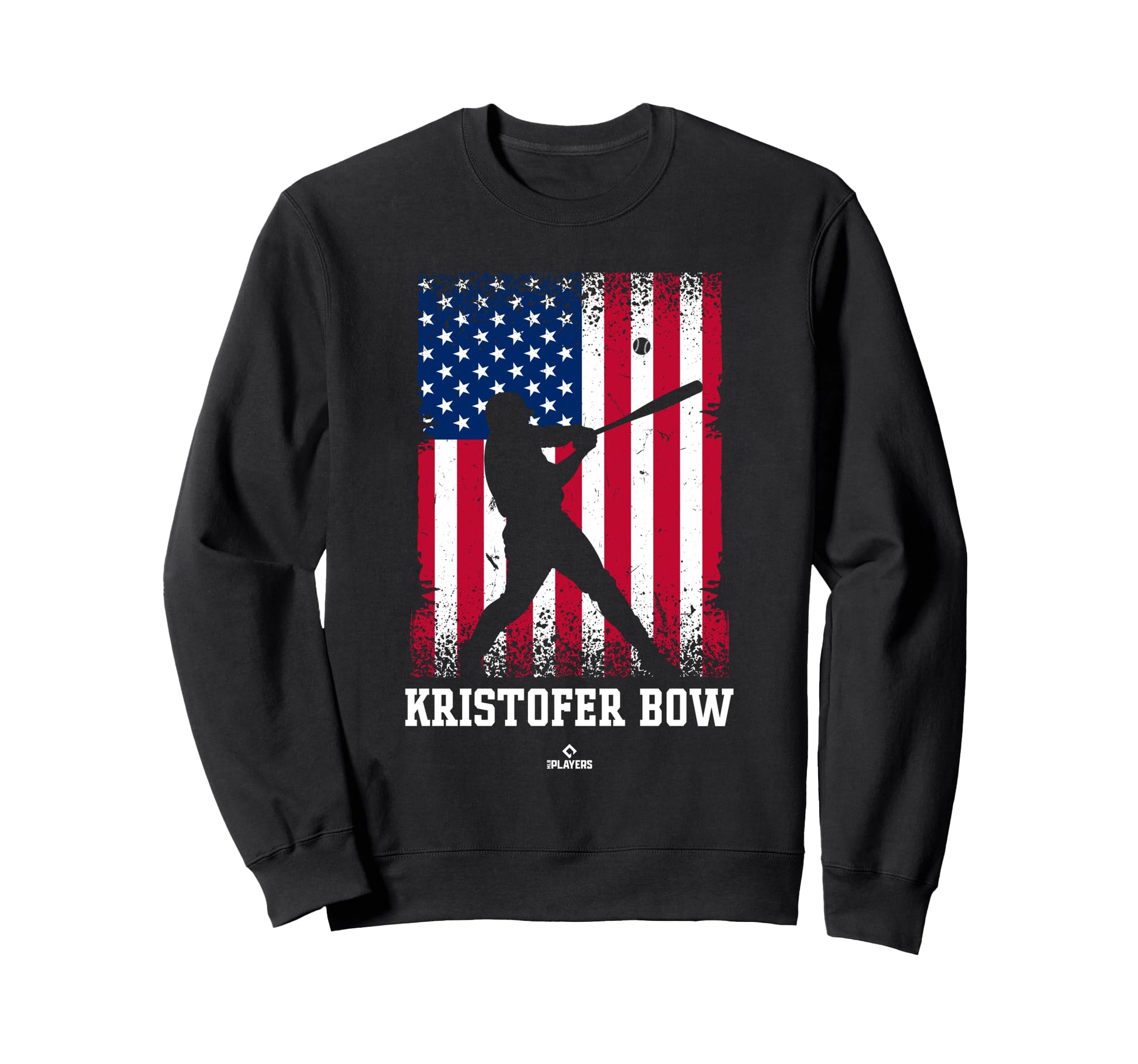 American Flag Swing Kristofer Bow Sweatshirt - Graphic Print for Adults - T-Shirt, Sweatshirt, Hoodie