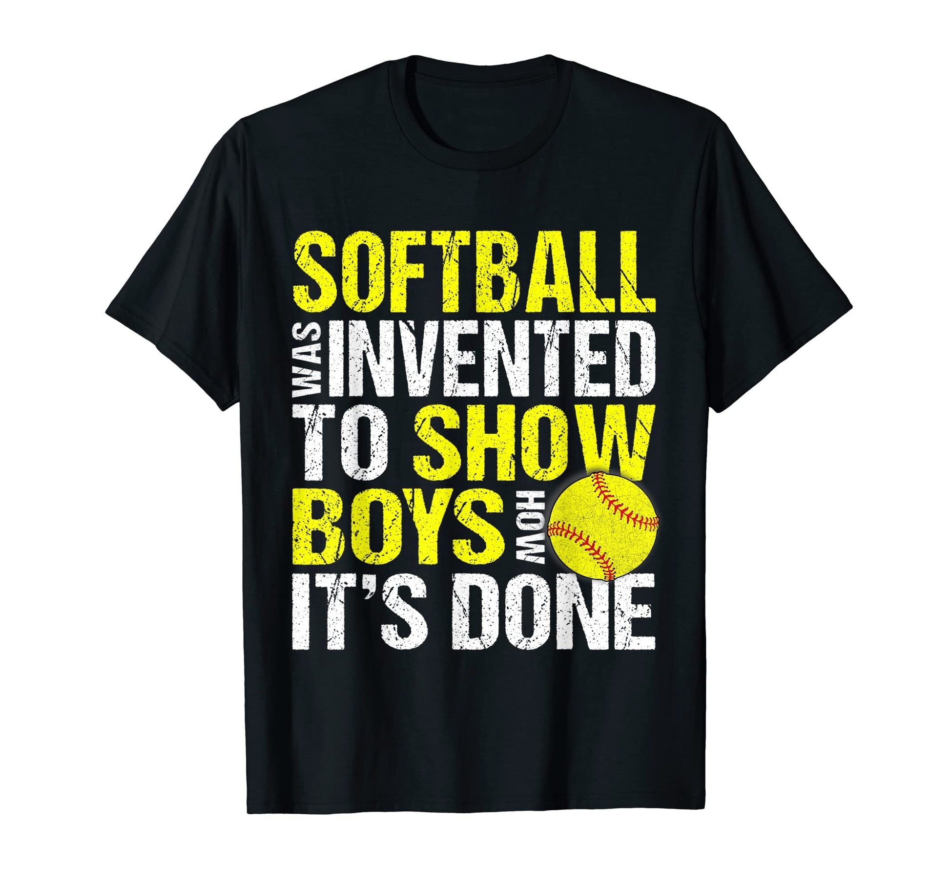 Funny Softball Fast Pitch Show T-Shirt - Aesthetic Graphic Men Women - T-Shirt, Sweatshirt, Hoodie